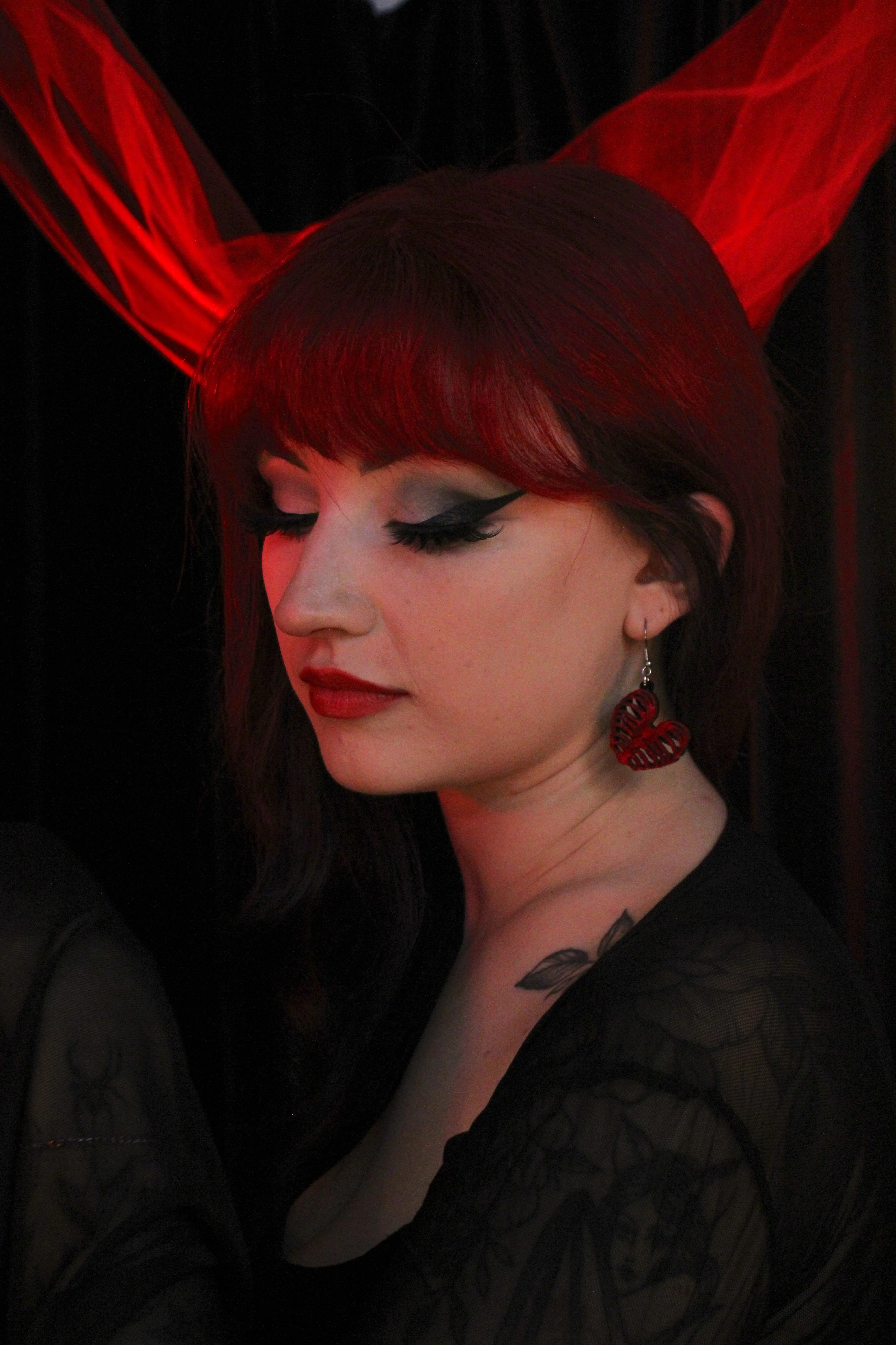 Ribcage Heart Earrings - Image 5