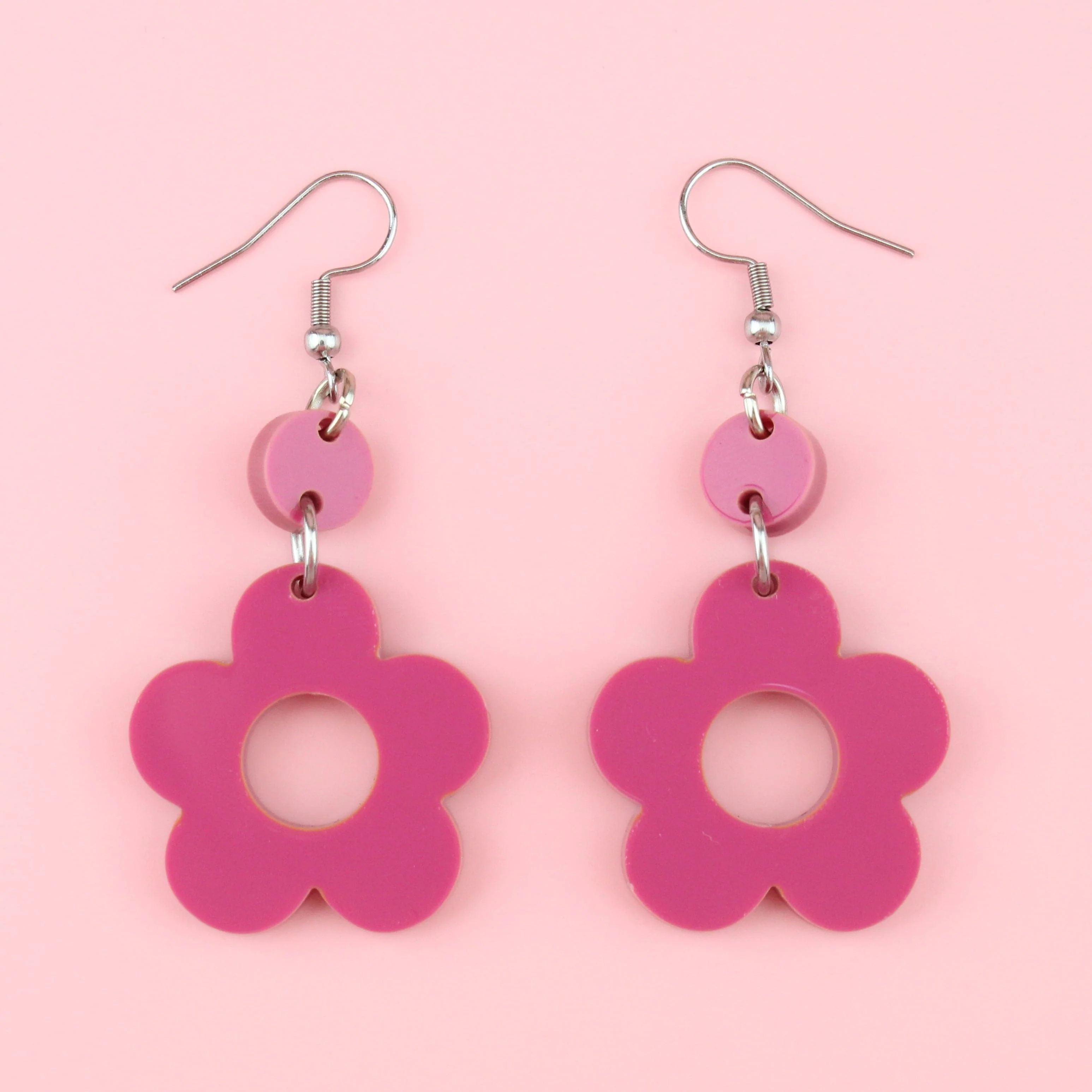 Rose Flower Power Earrings