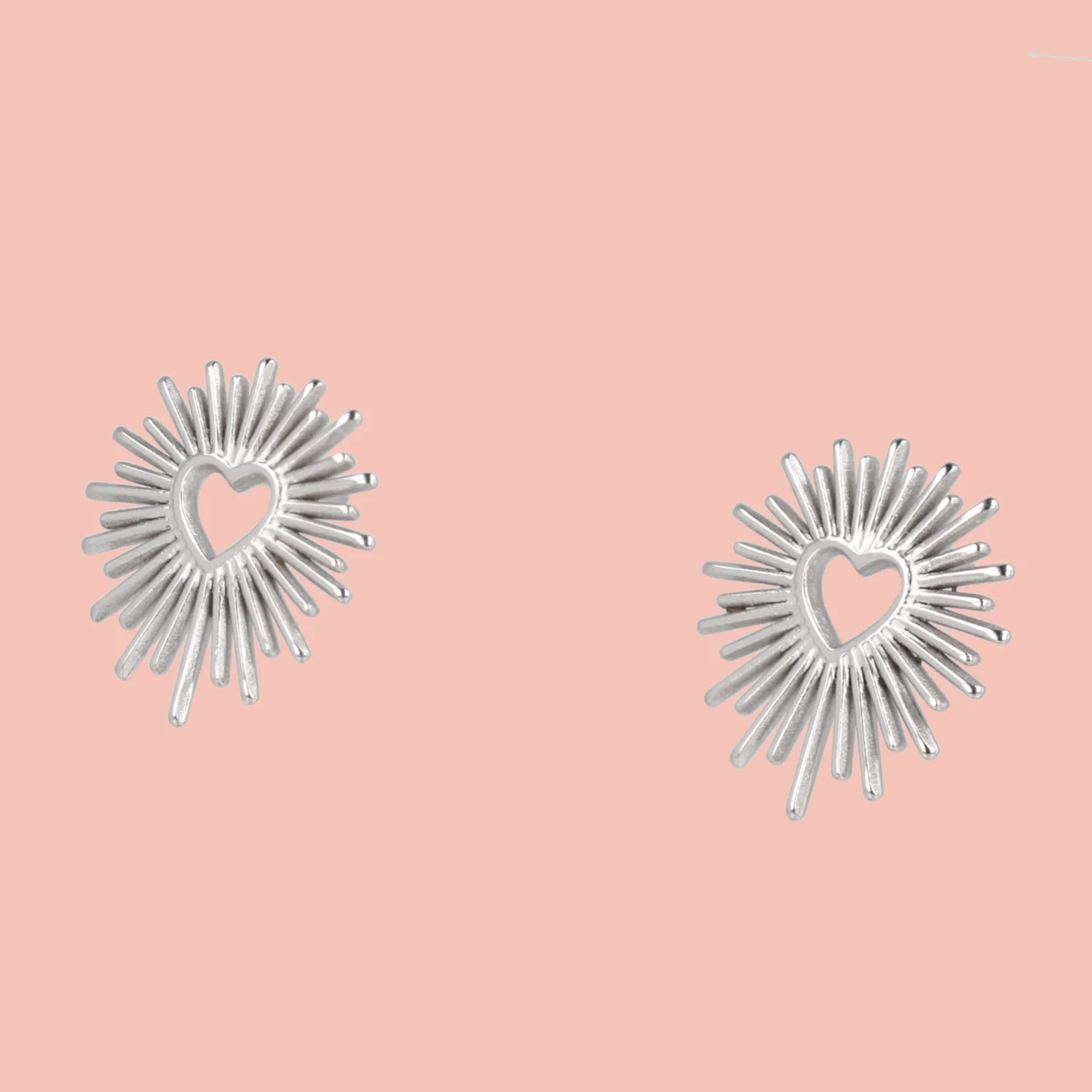 Sacré Coeur Stud Earrings - Image 3