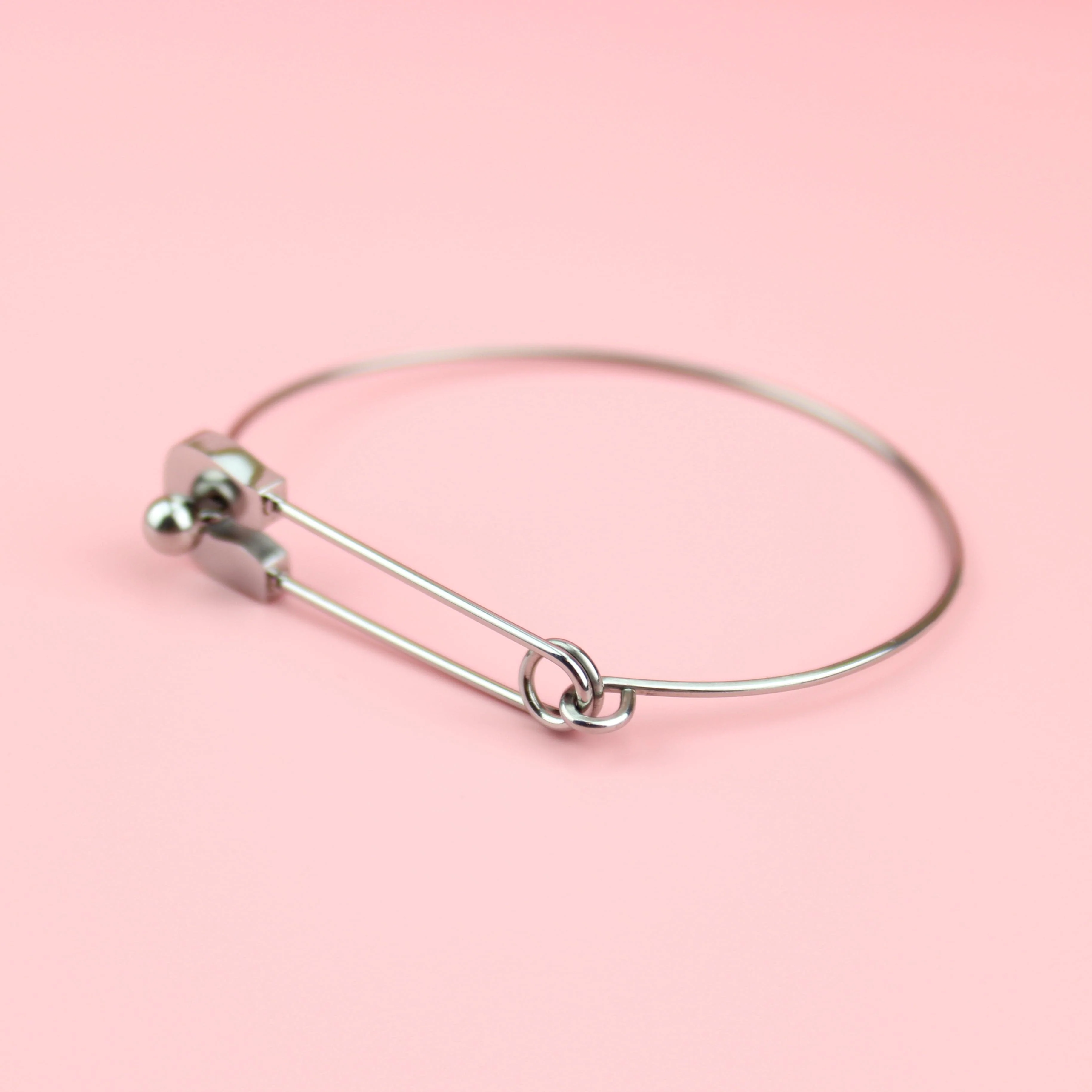 Safety Pin Bangle - Image 2