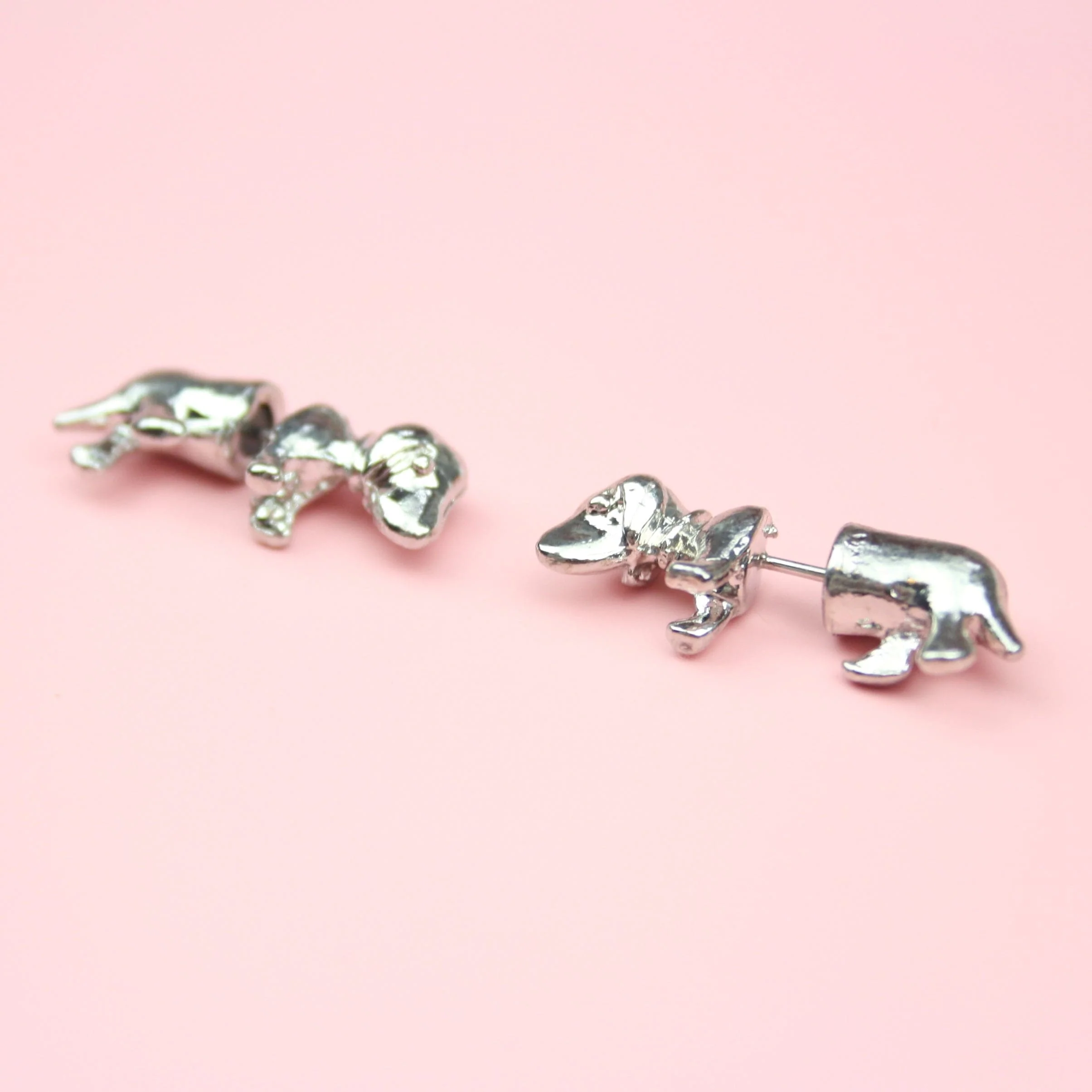 Sausage Dog 2 Piece Stud Earrings - Image 3
