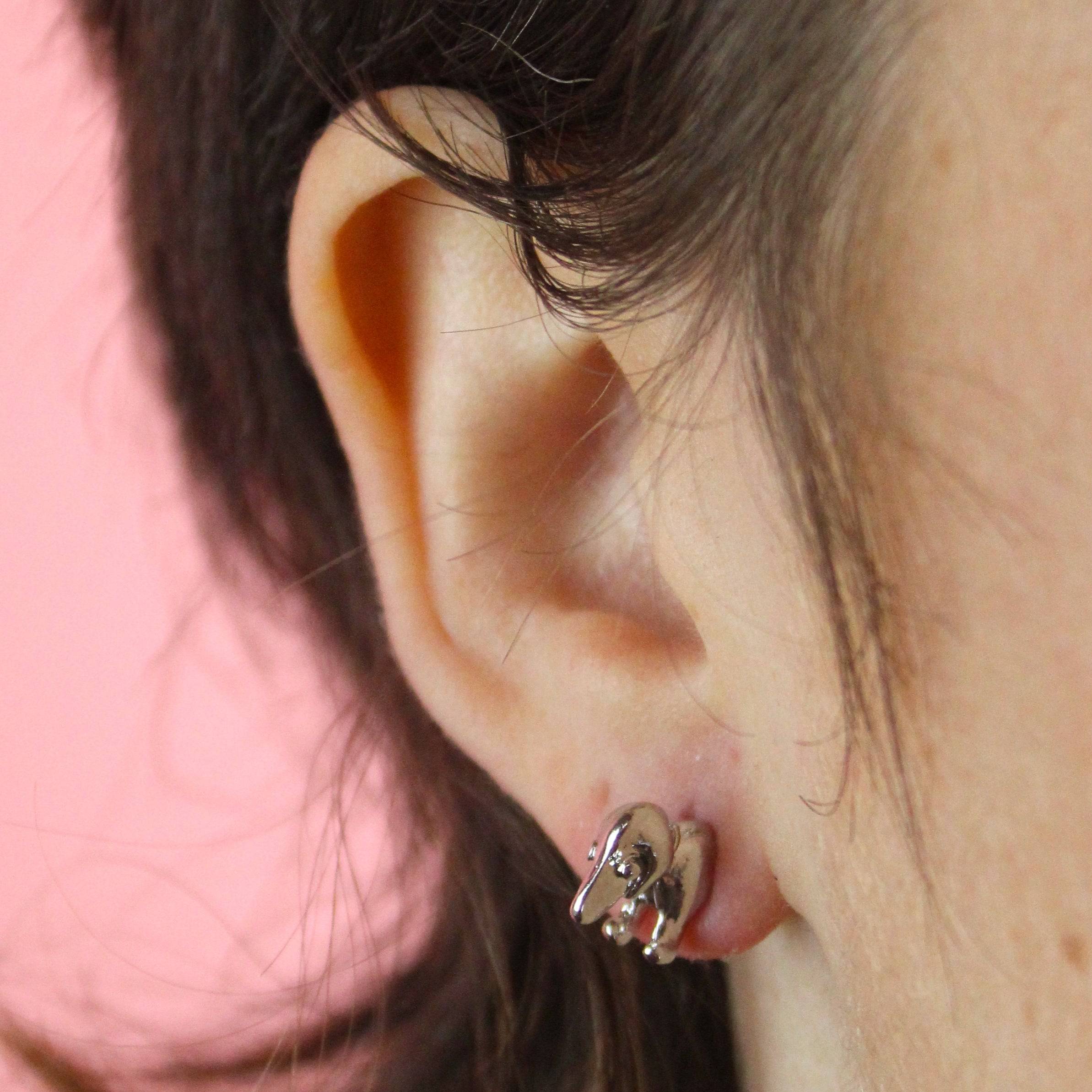 Sausage Dog 2 Piece Stud Earrings - Image 4