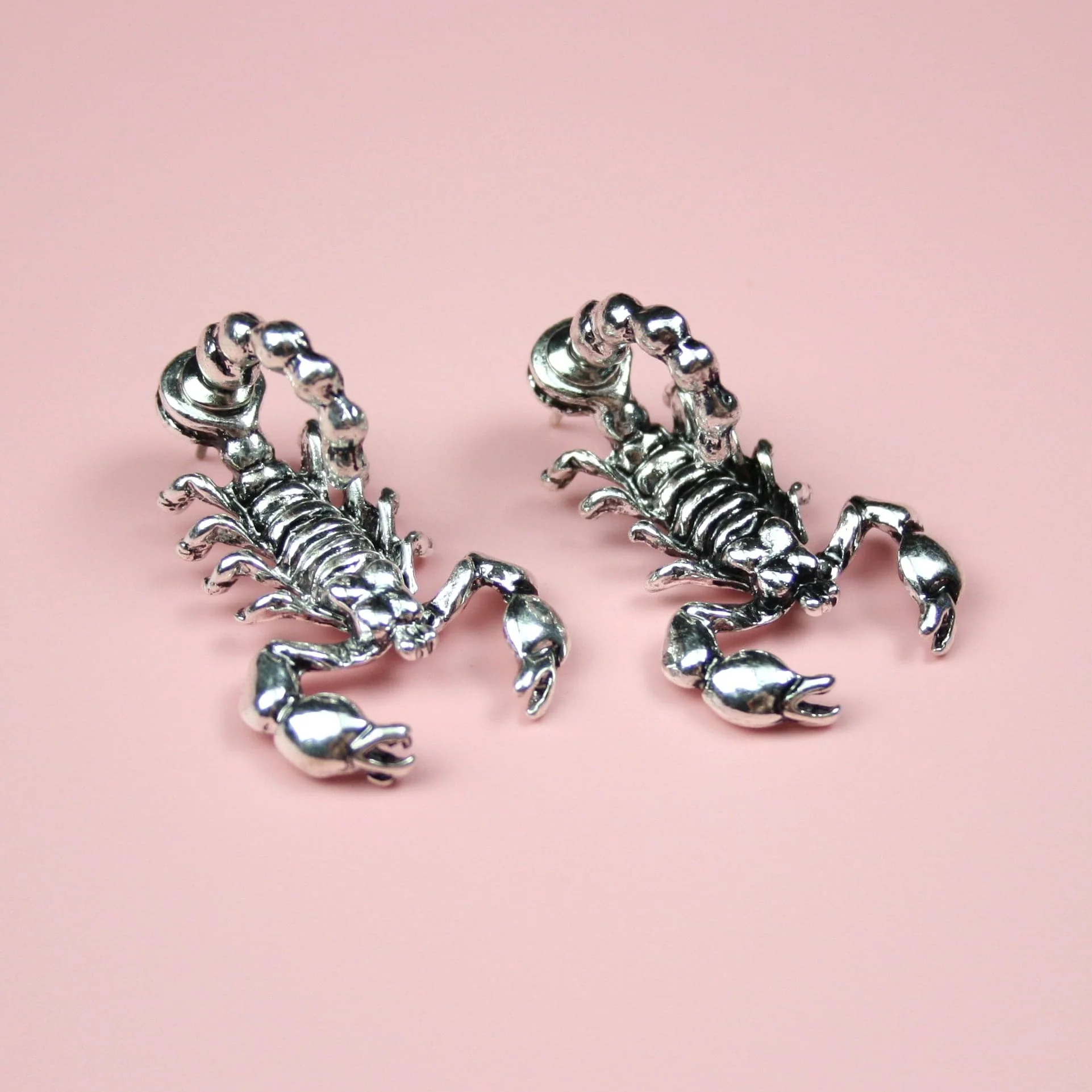 Scorpion 2 Piece Stud Earrings - Image 5