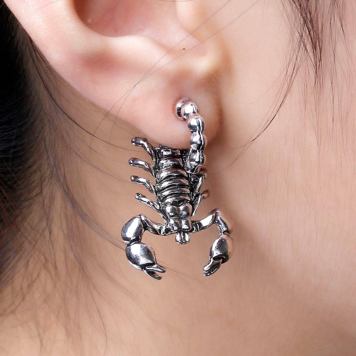 Scorpion 2 Piece Stud Earrings - Image 6