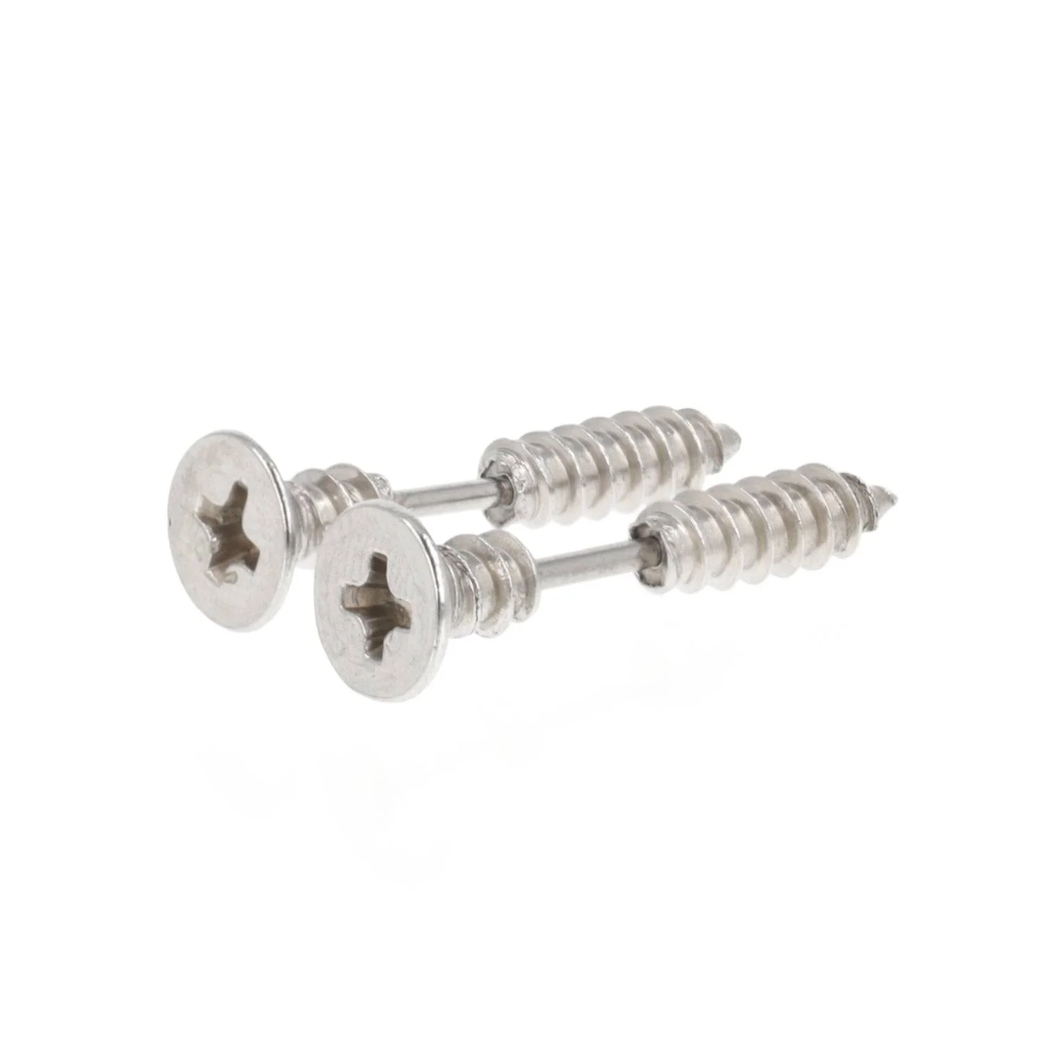 Silver Screw Earrings - Image 5