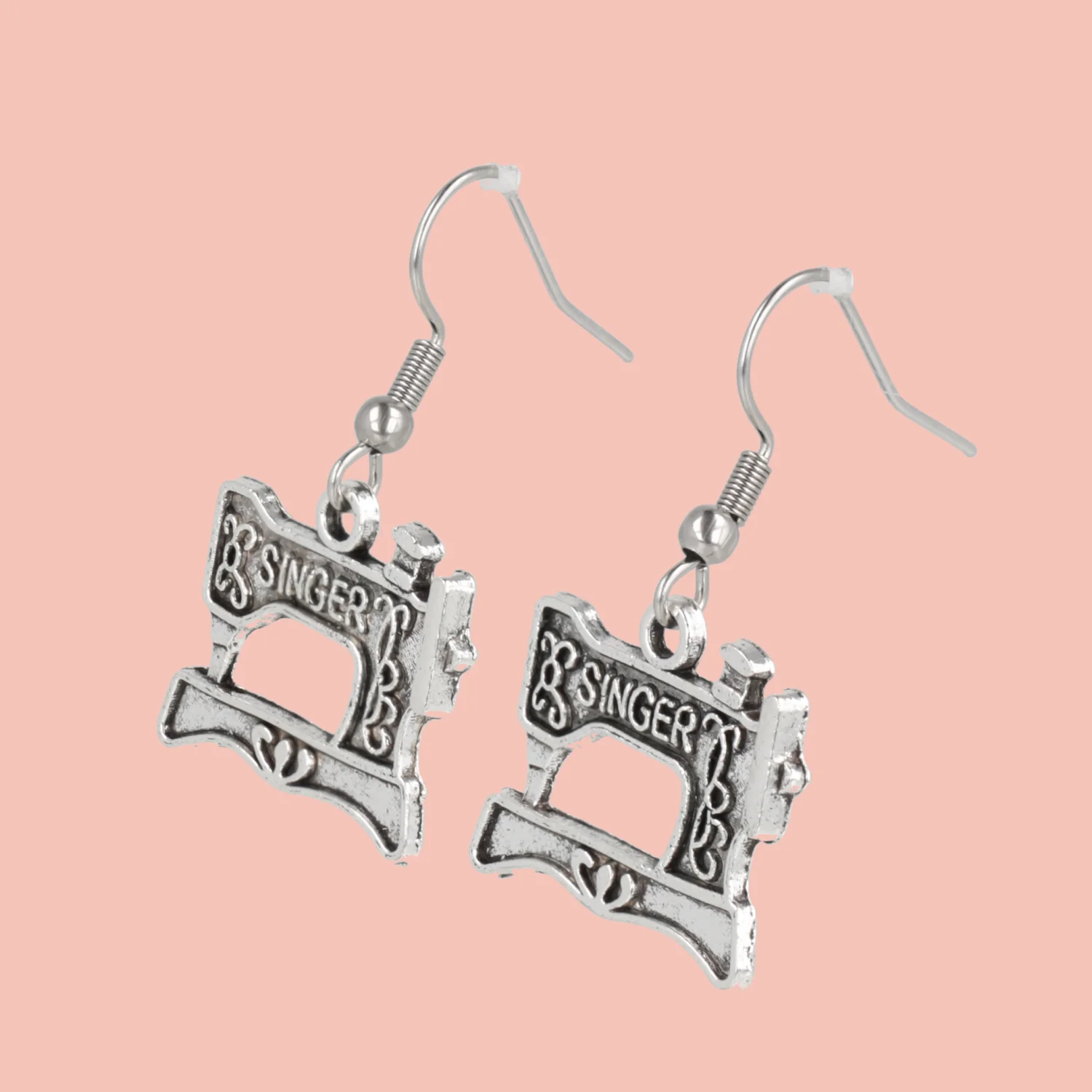 Singer Sewing Machine Earrings - Image 3