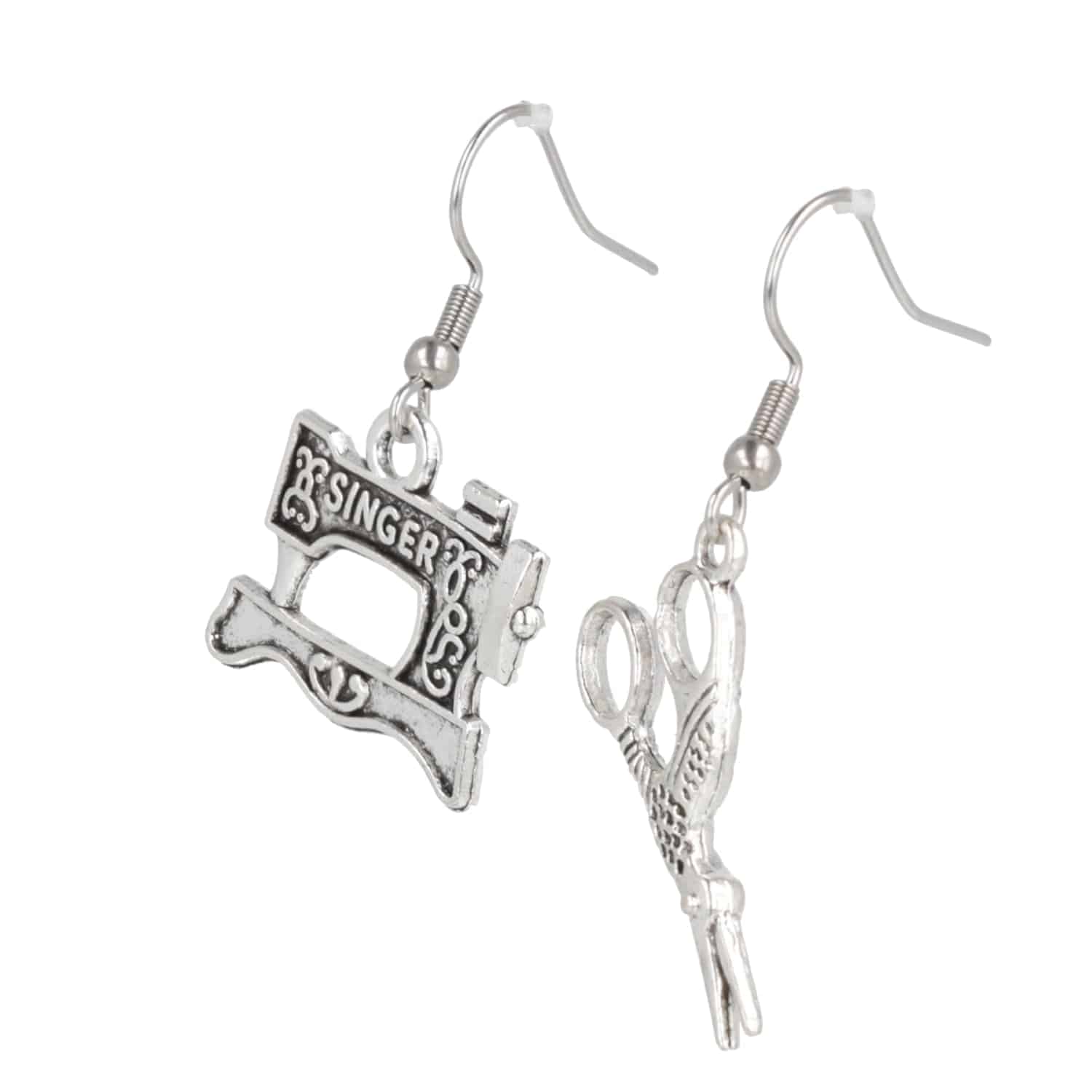 Singer Sewing Machine & Scissor Earring Mix - Image 8