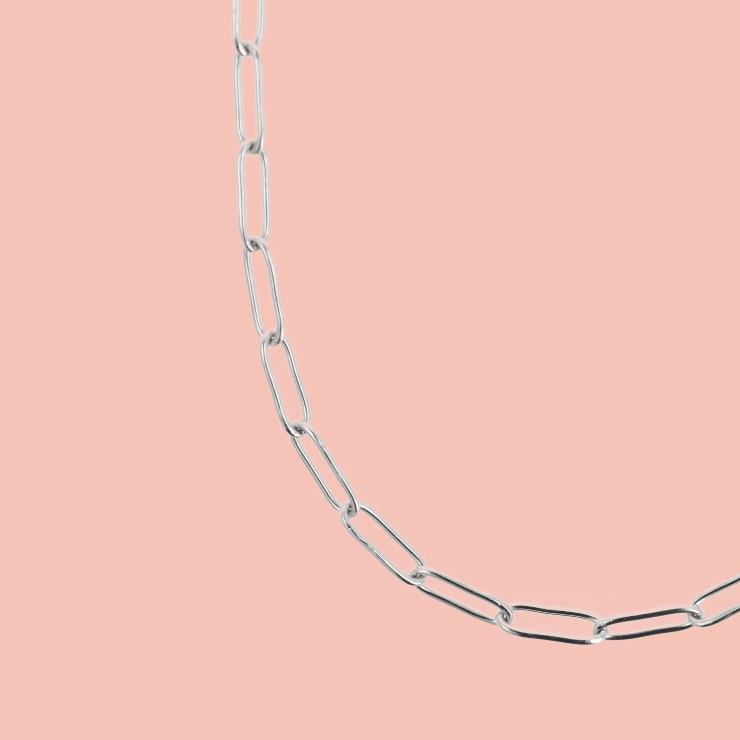 Slim Oval Link Chain Necklace