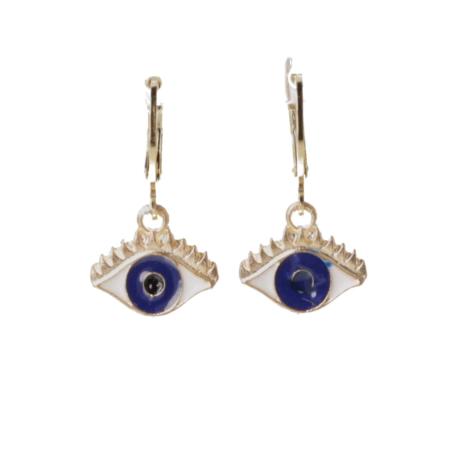 Small Eye Hoop Earrings - Image 3