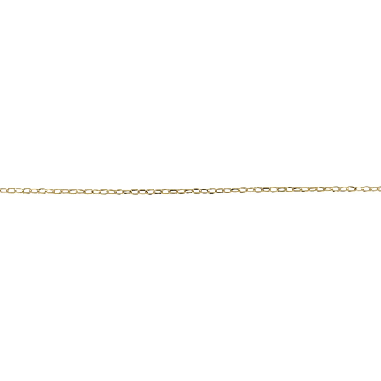 Small Oval Link Chain (Gold Plated) 22 INCH/56CM