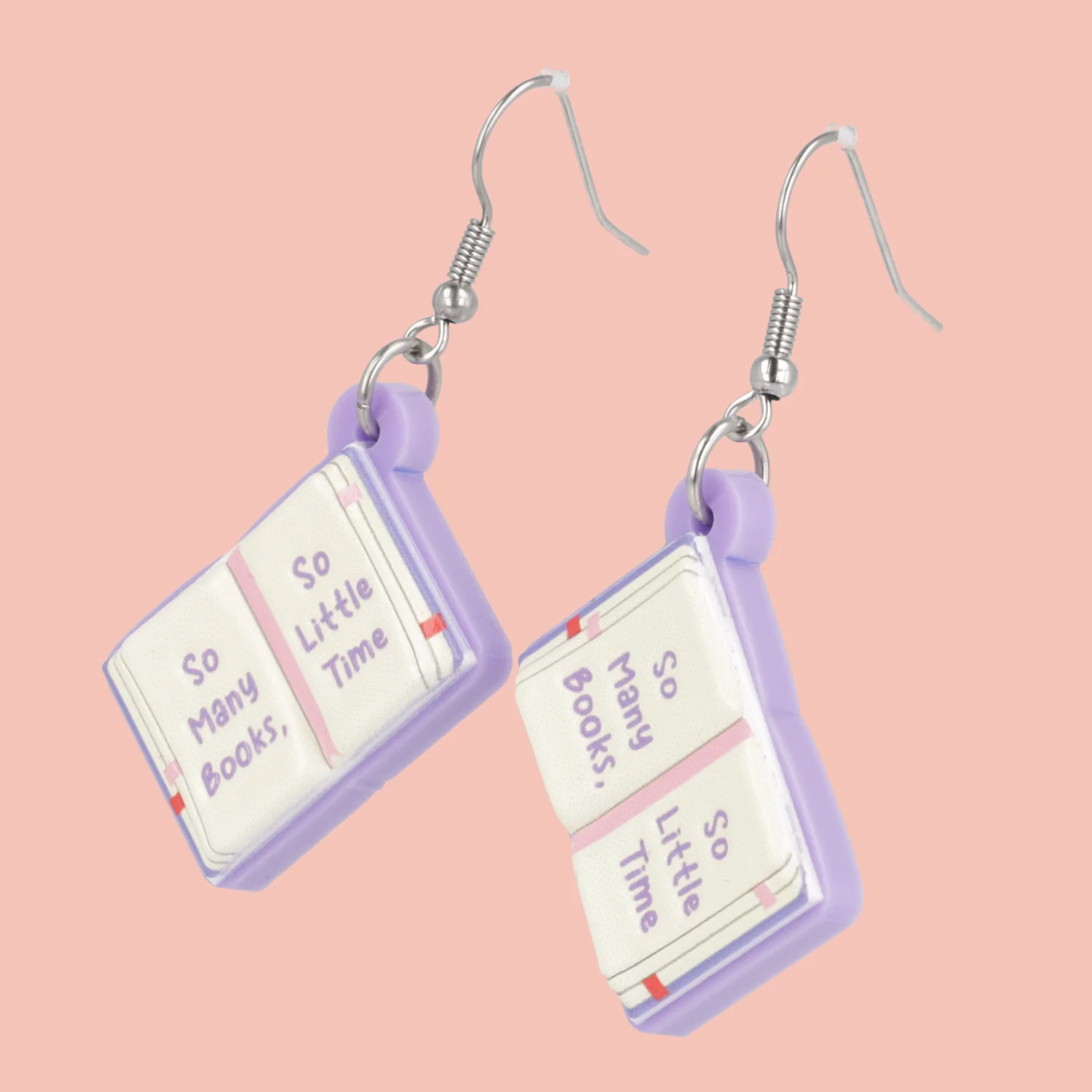 So Many Books Earrings - Image 3