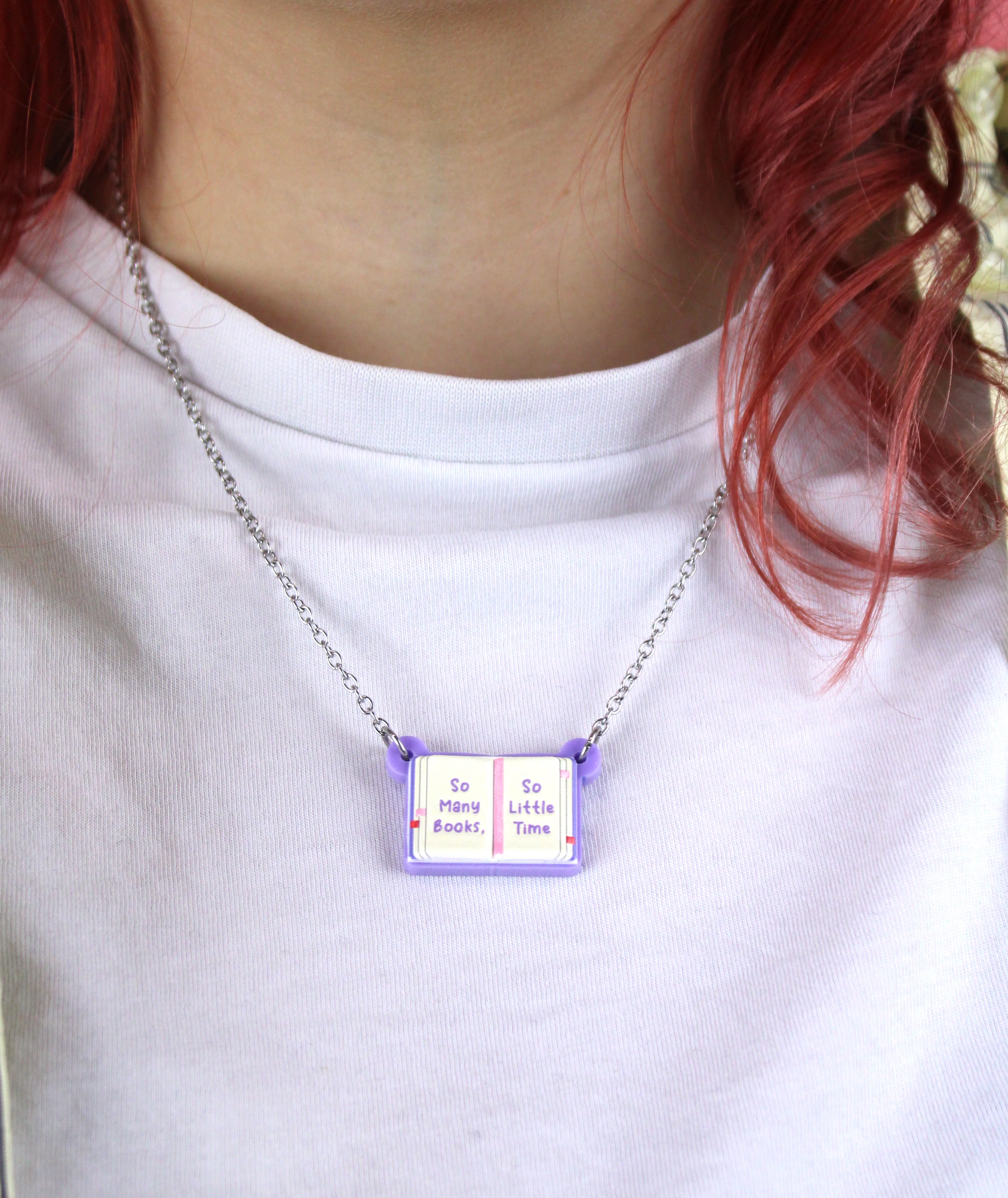 So Many Books Necklace - Image 2