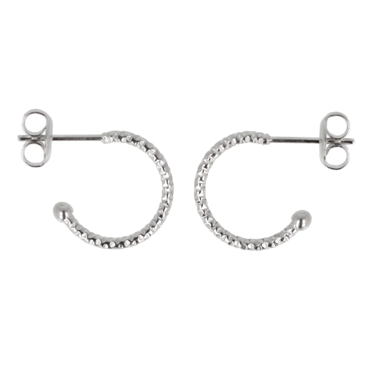 Sparkle Hoop Earrings - Image 4
