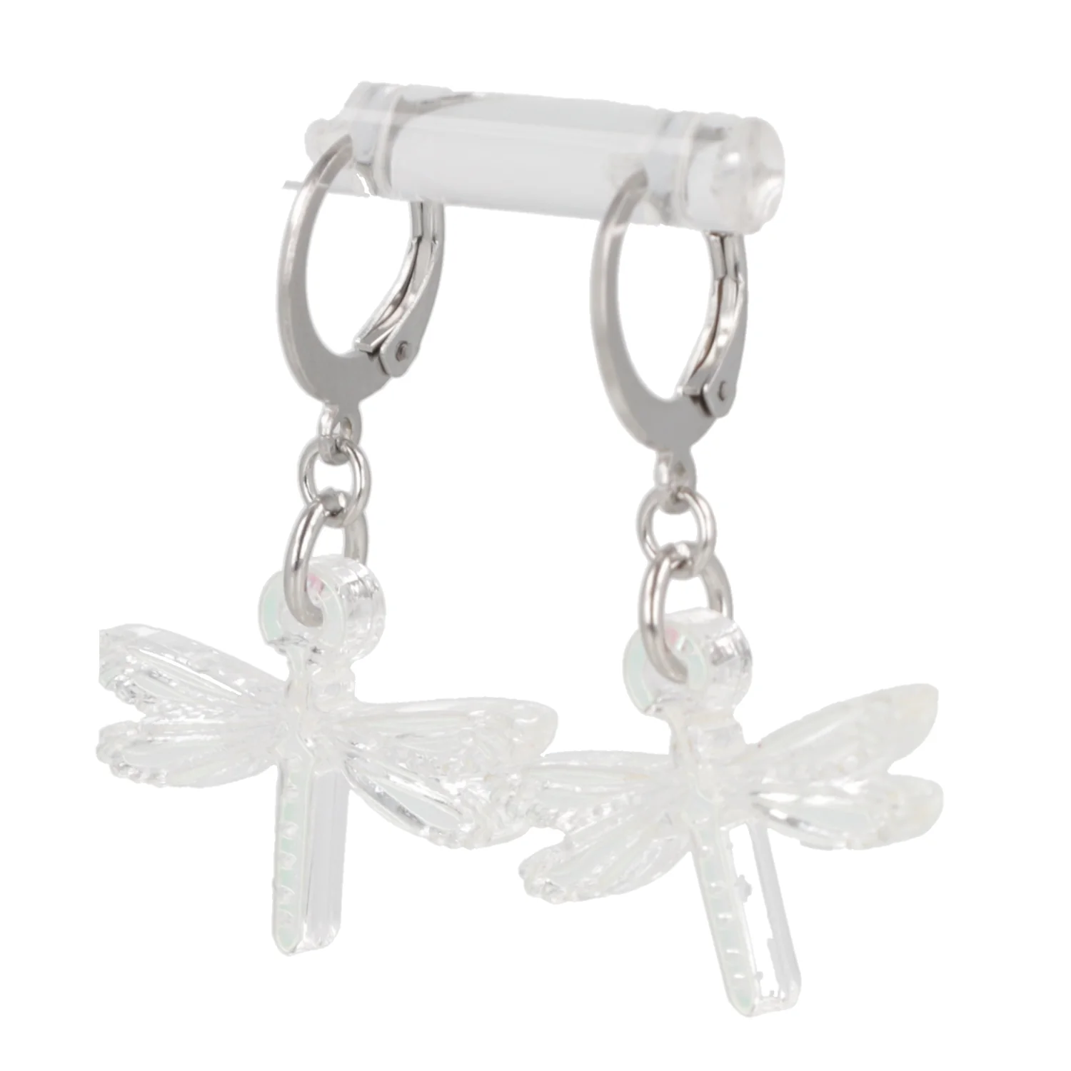 Sparx Dragonfly Huggie Hoop Earrings - Image 4