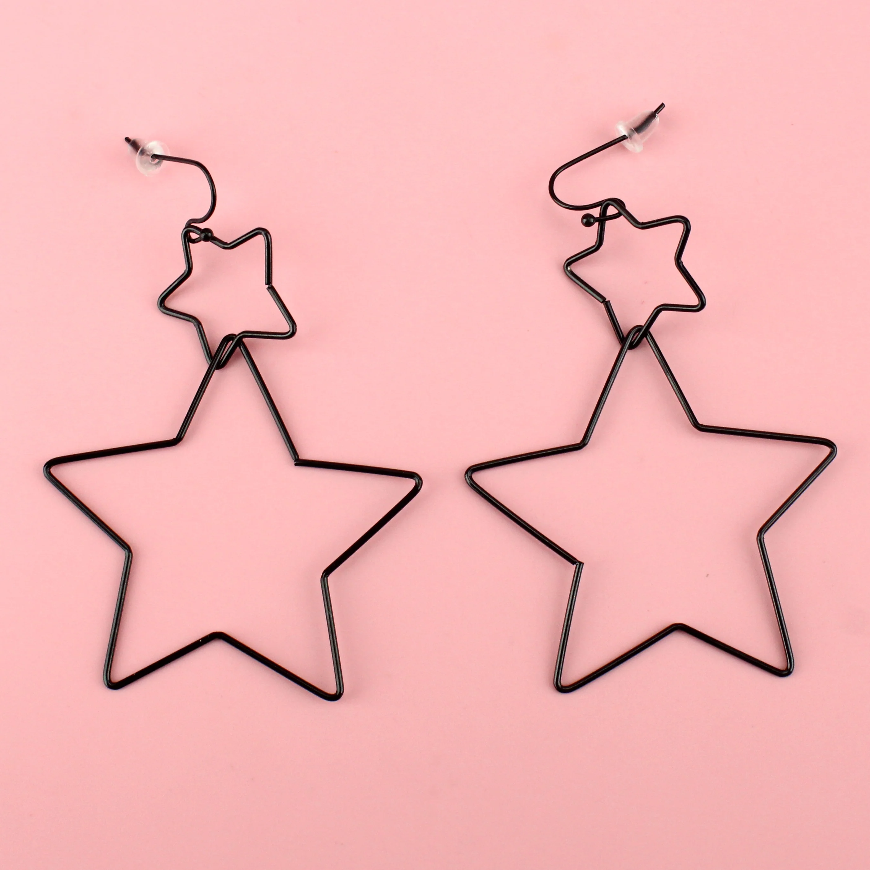 Star Crossed Earrings (Black)