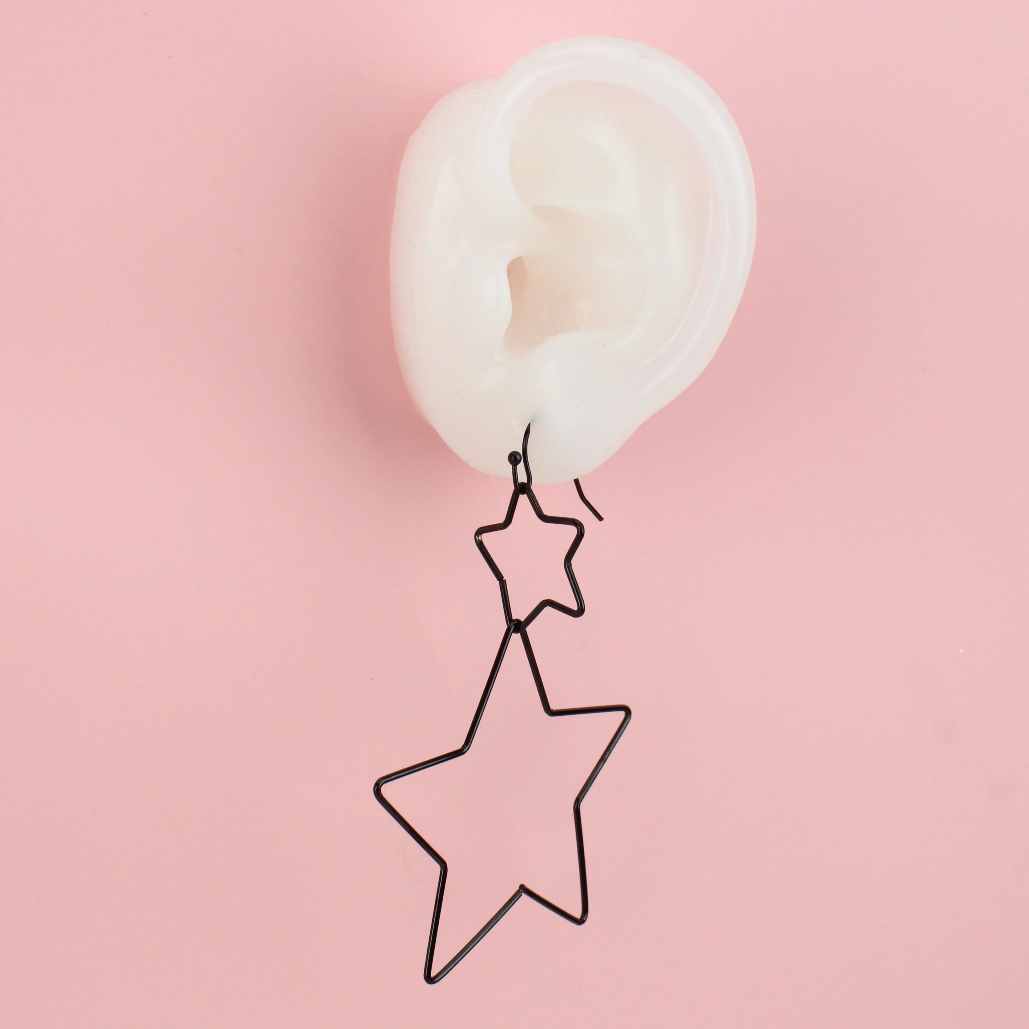 Star Crossed Earrings (Black) - Image 3