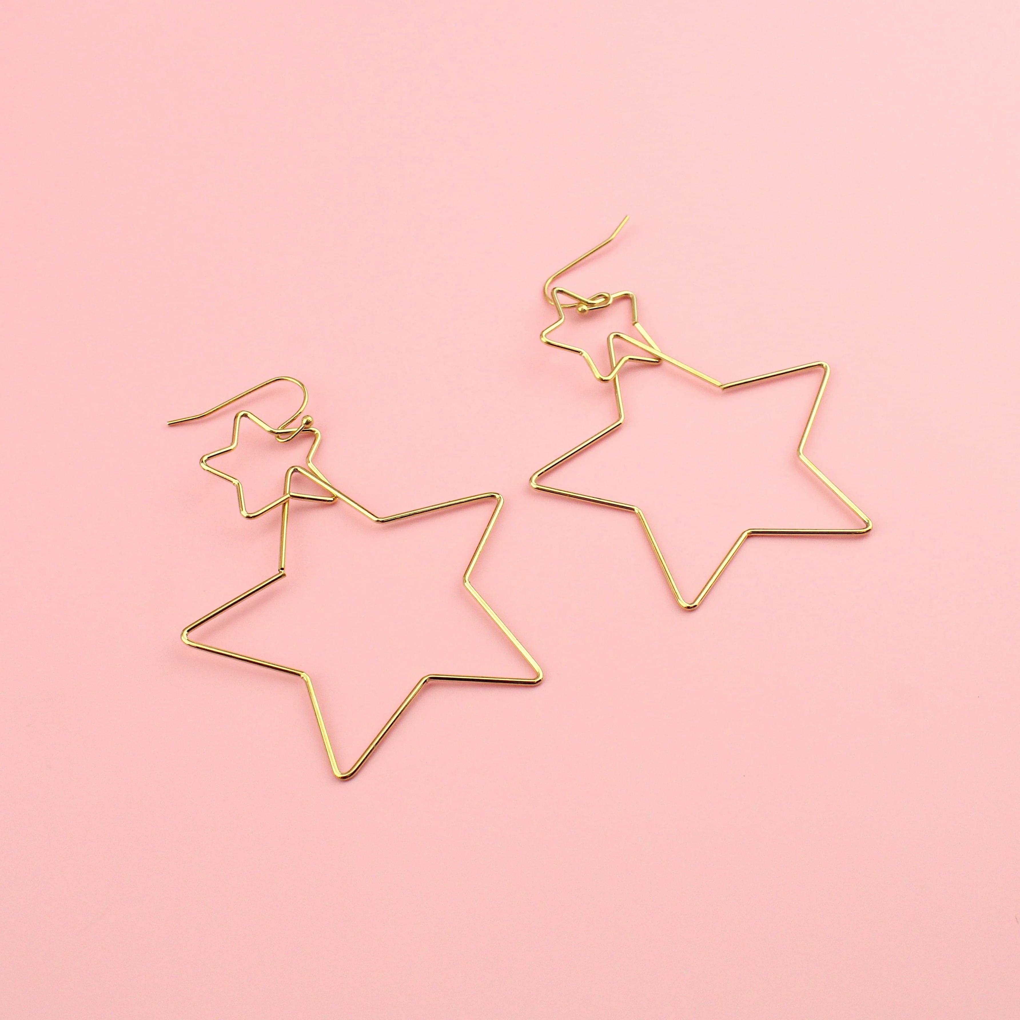 Star Crossed Earrings (Gold) - Image 2