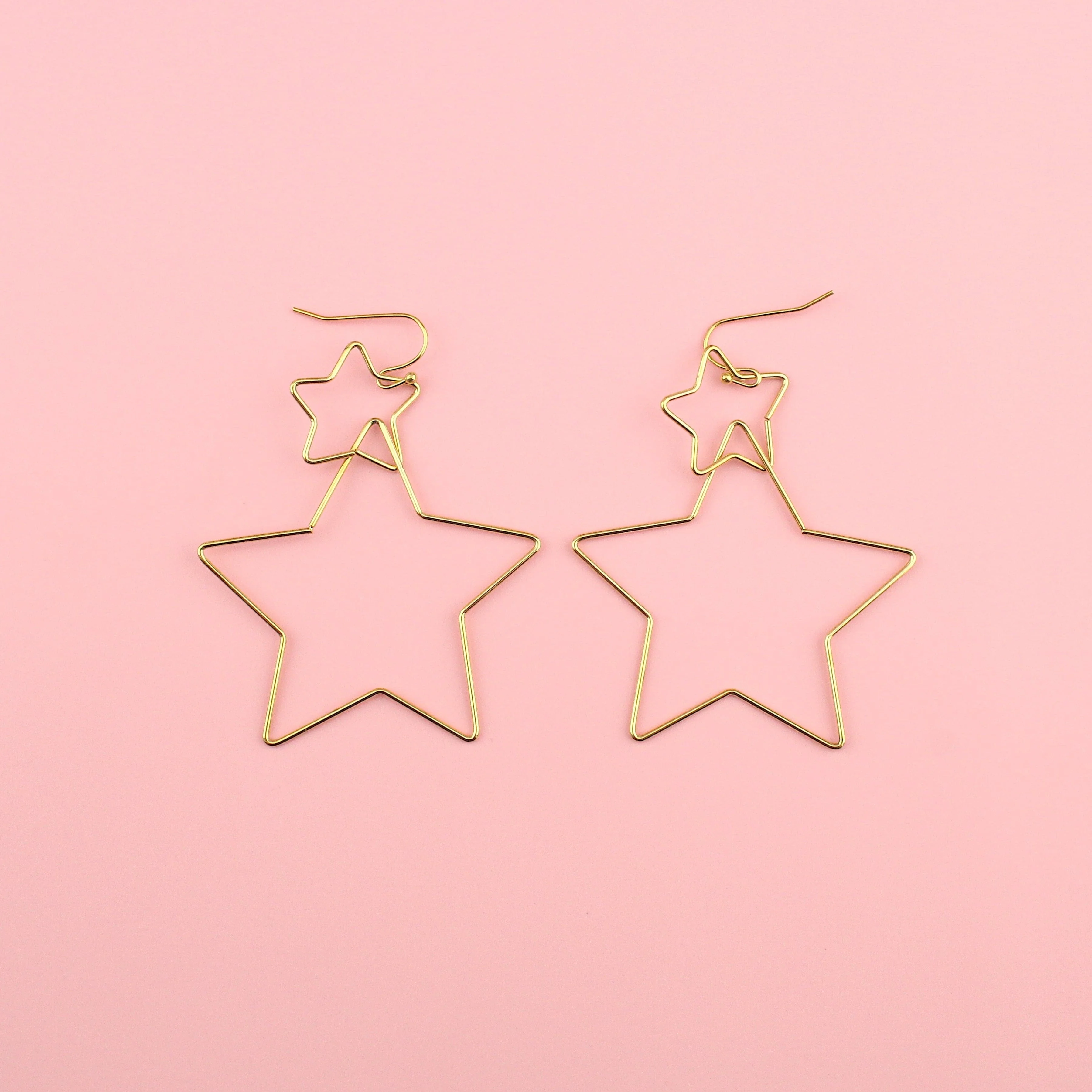 Star Crossed Earrings (Gold) - Image 5