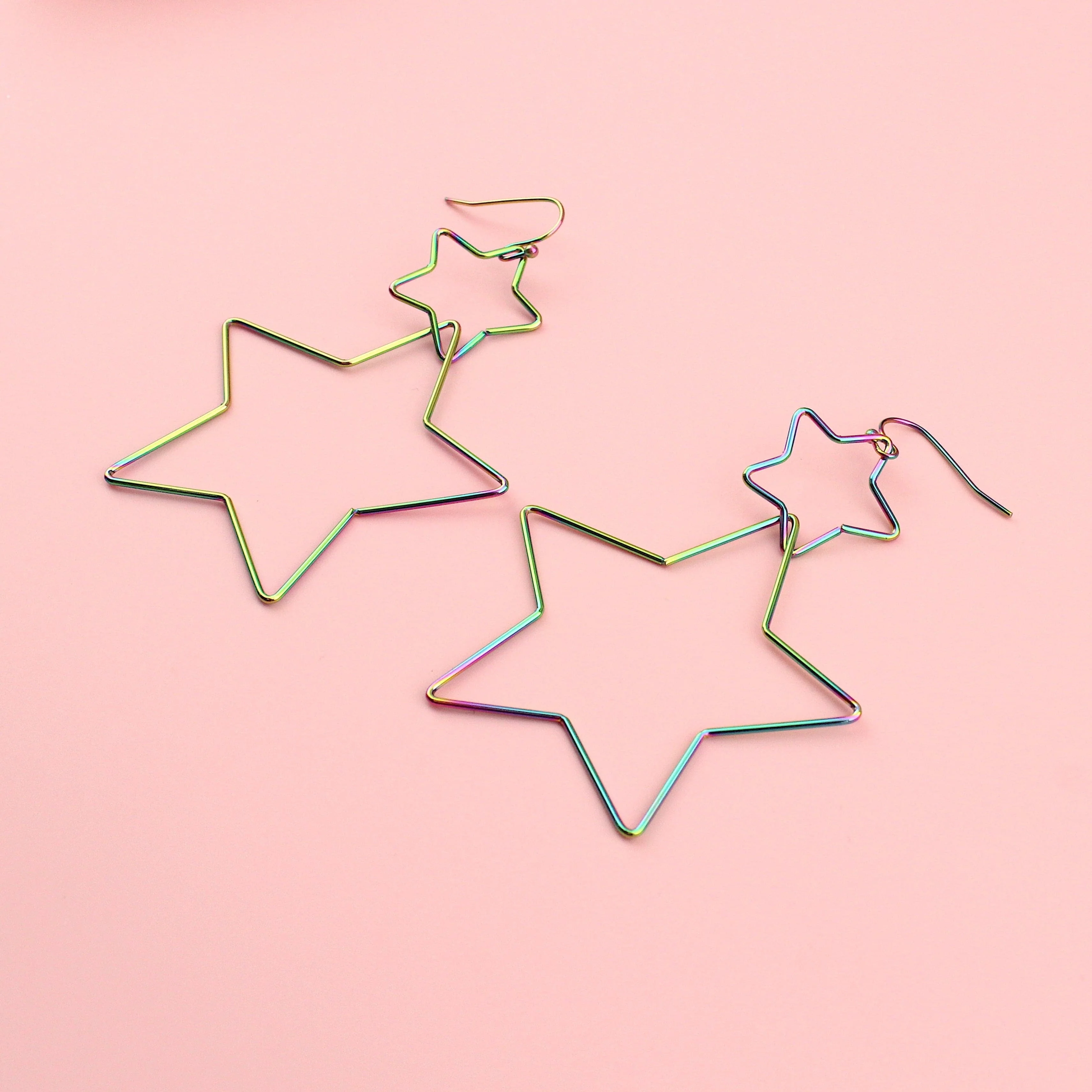 Star Crossed Earrings (Rainbow) - Image 3