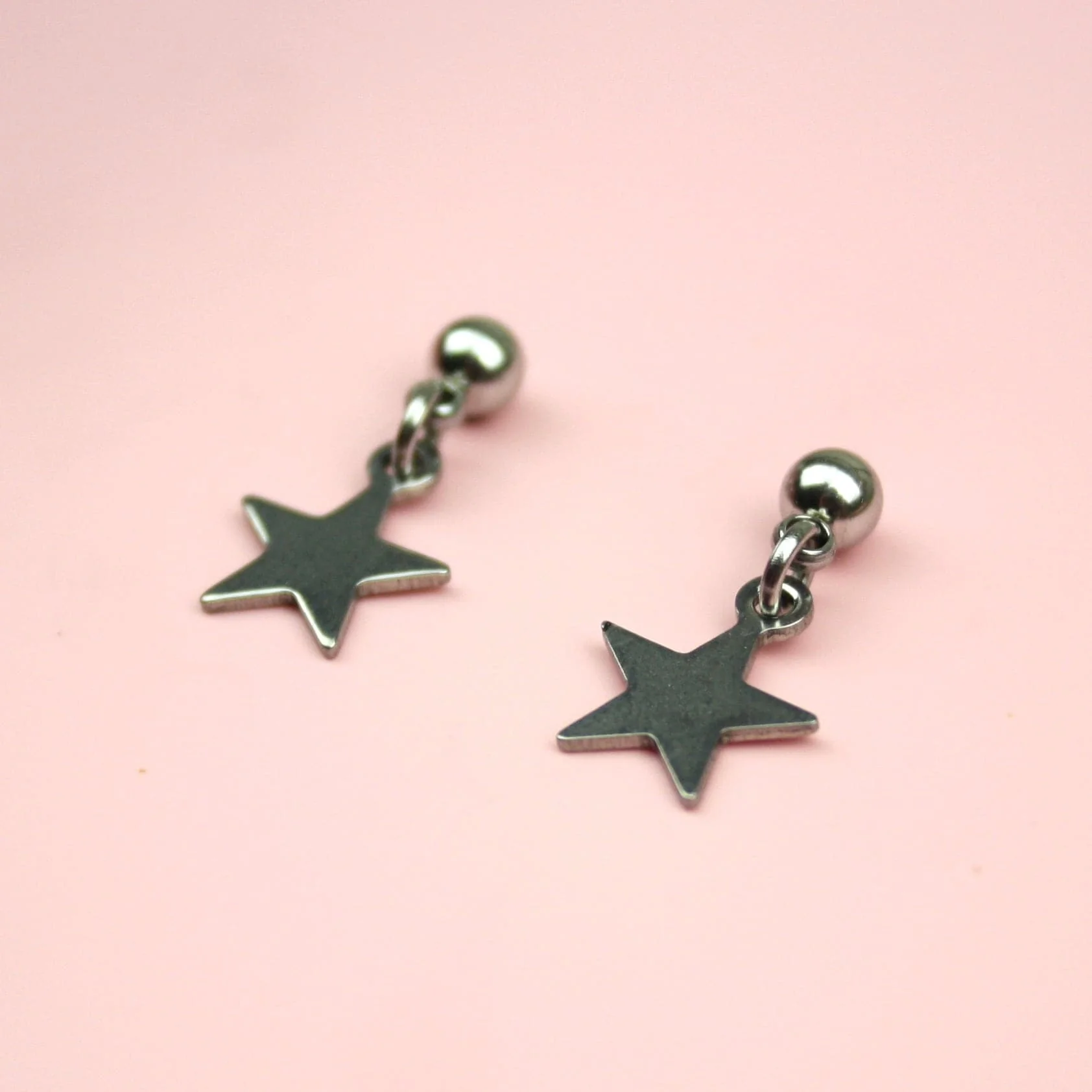 Star Drop Earrings - Image 3