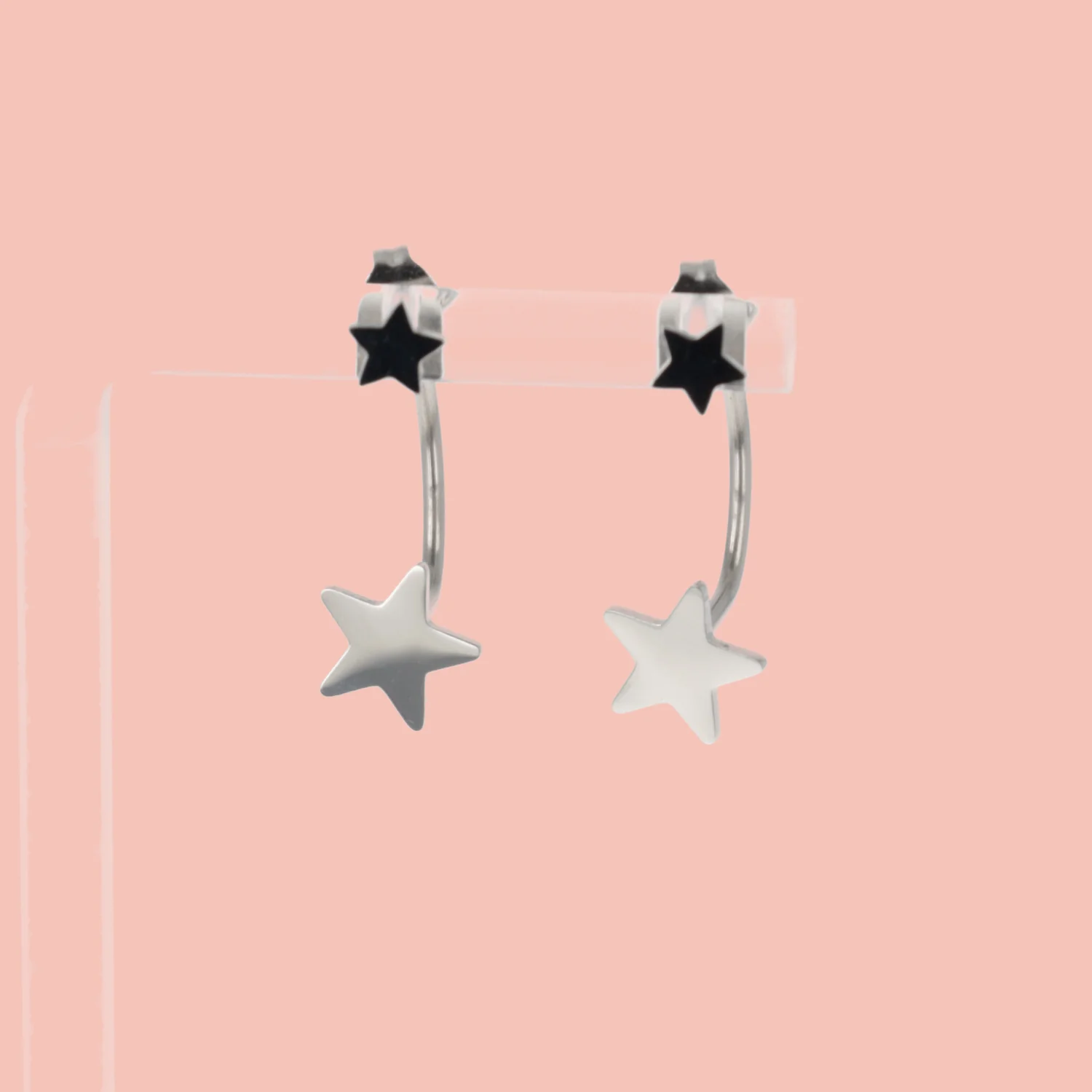 Star Ear Jacket Earrings - Image 4