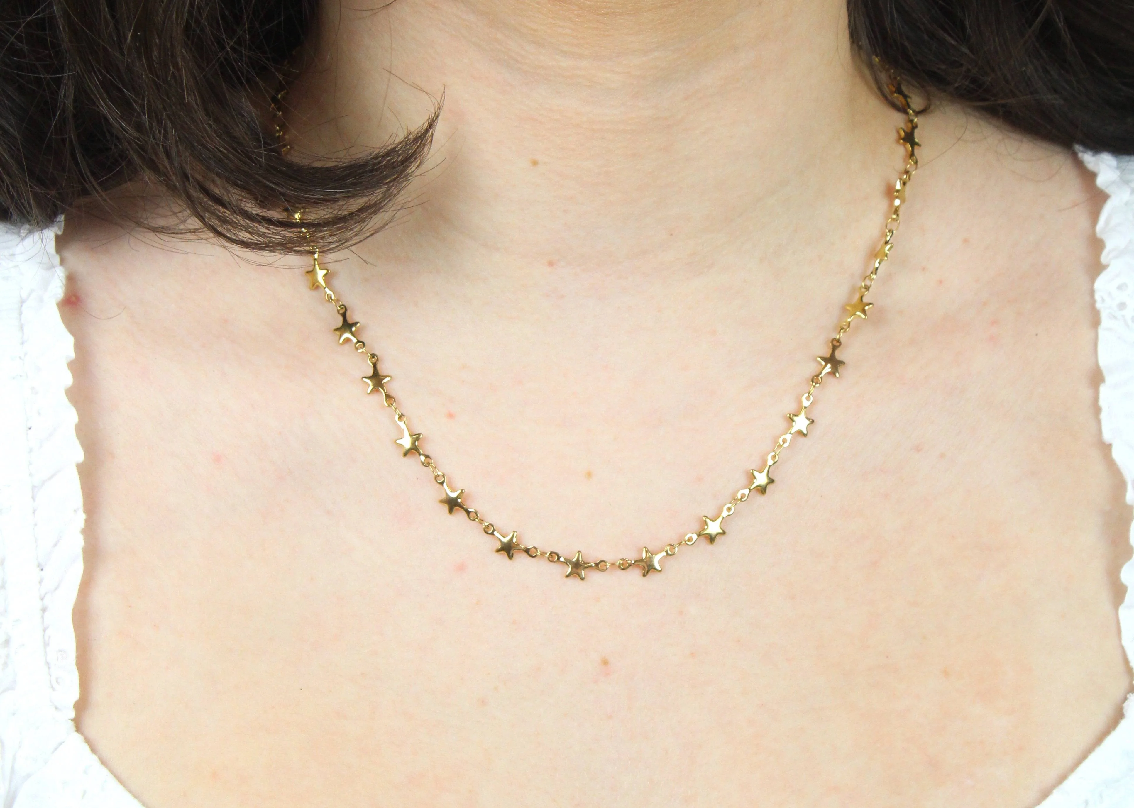 Star Necklace (Gold Plated) - Image 7