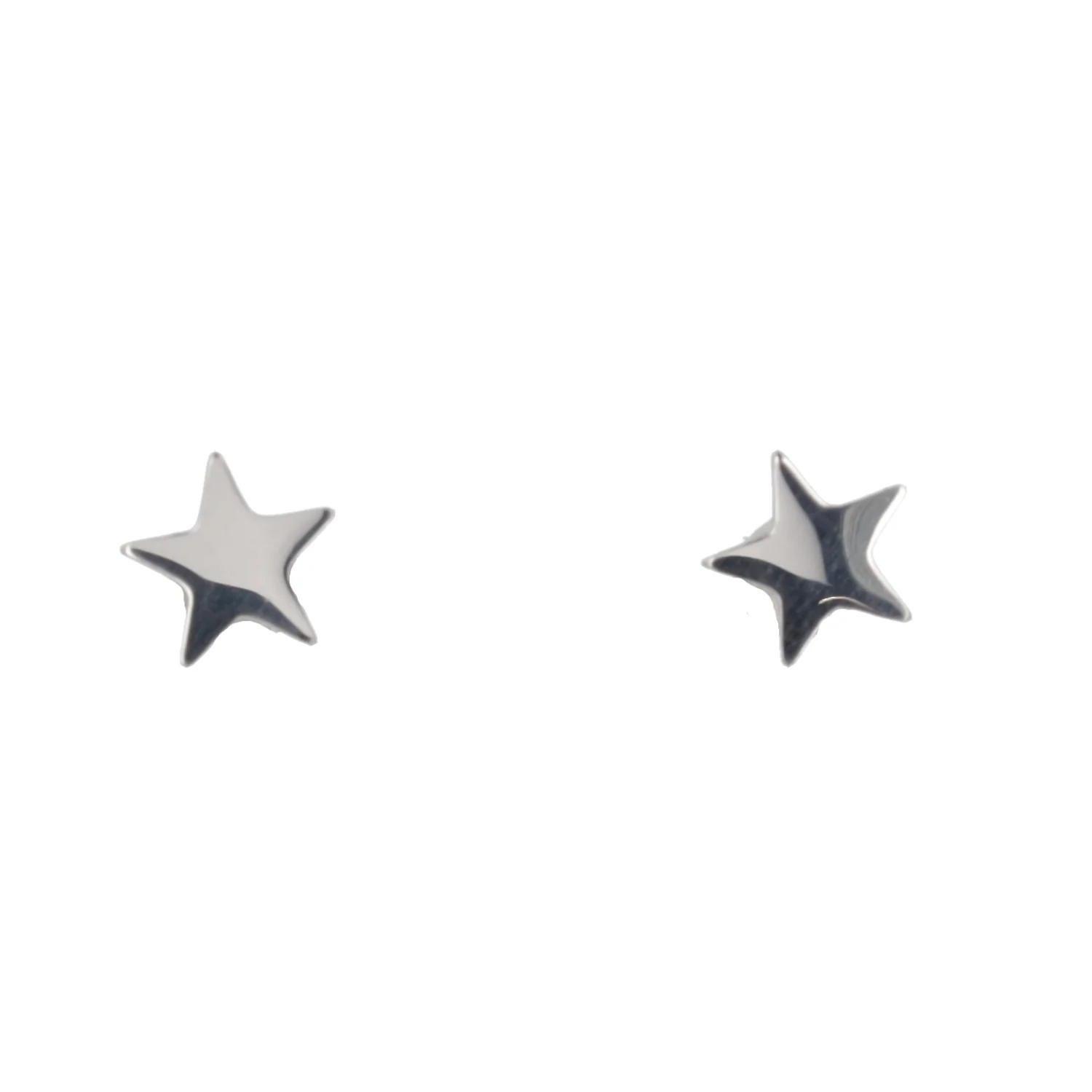 Star Screw On Stud Earrings - Image 4