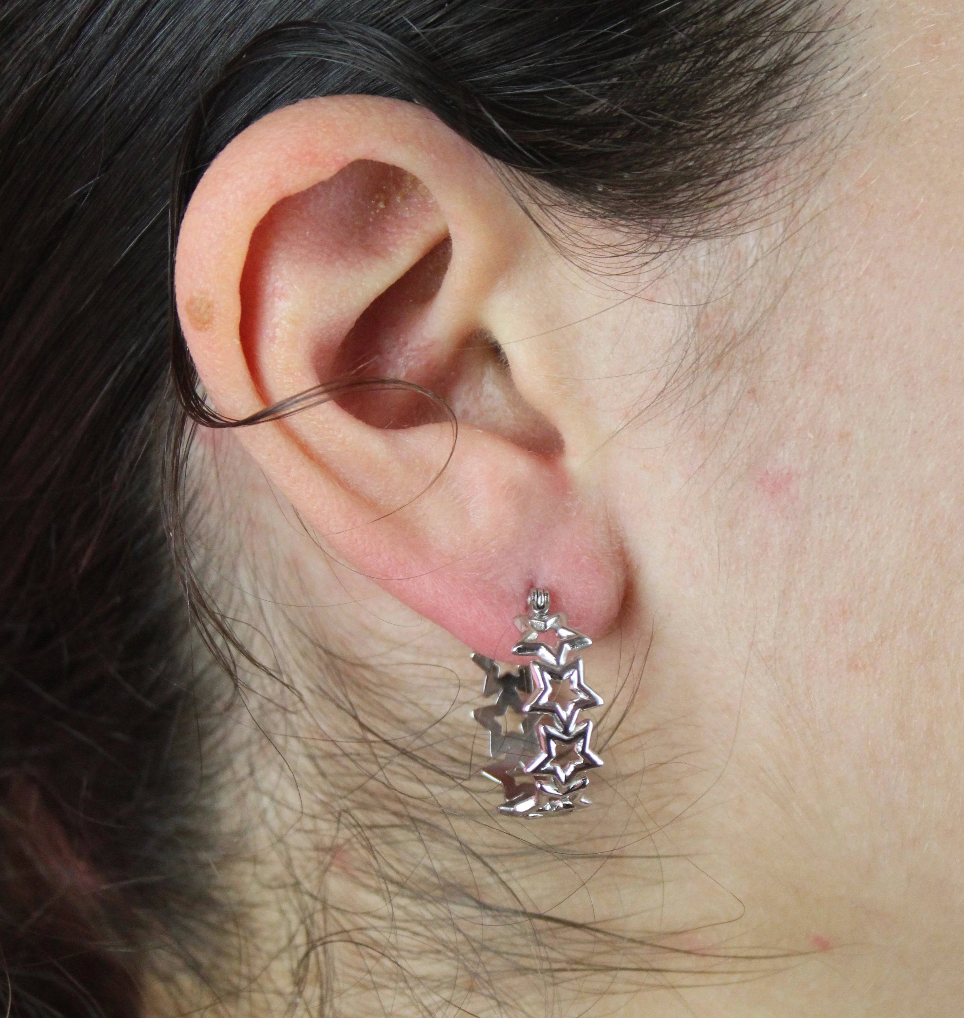 Stardust Hoop Earrings - Image 2