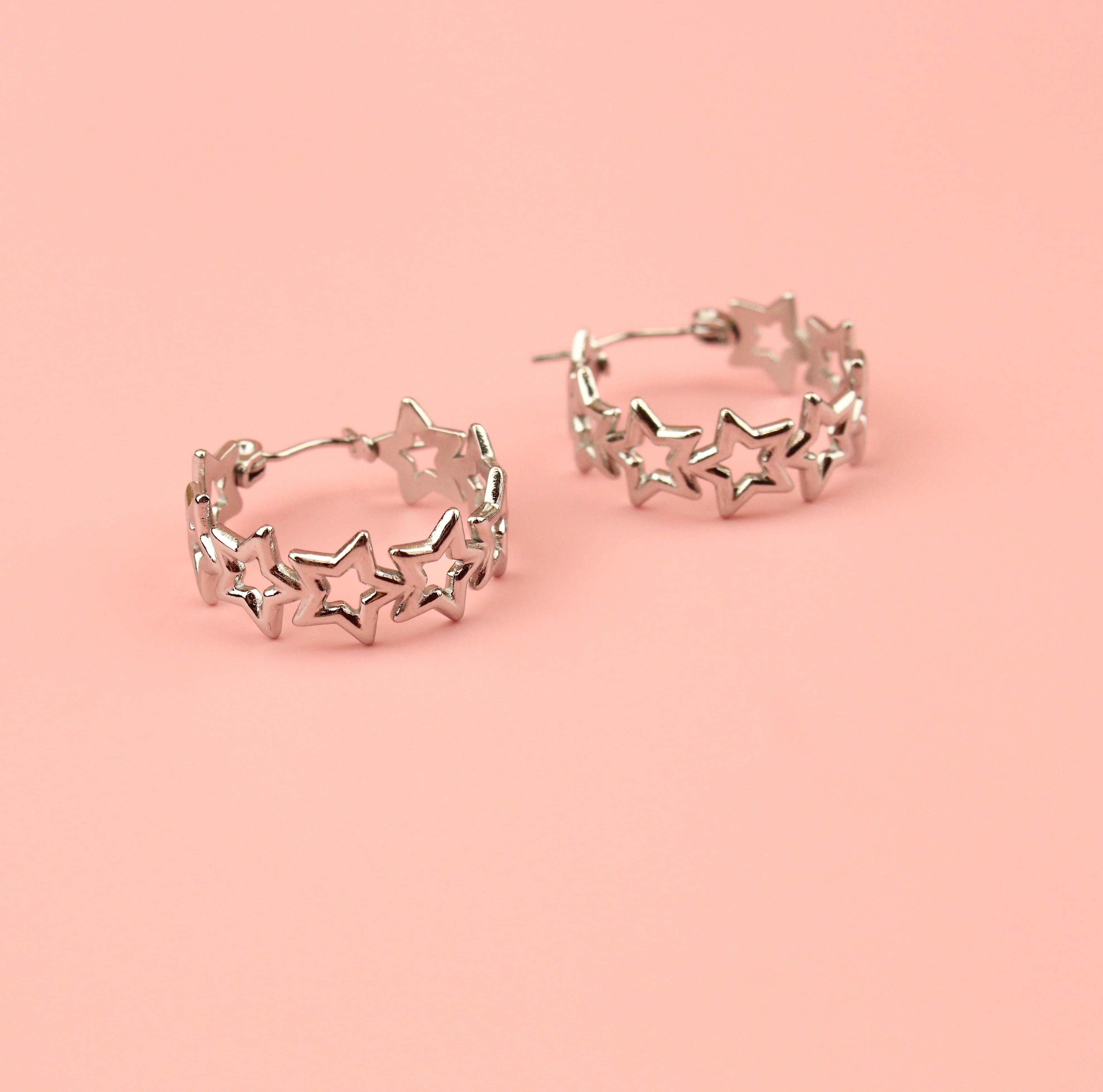 Stardust Hoop Earrings - Image 3