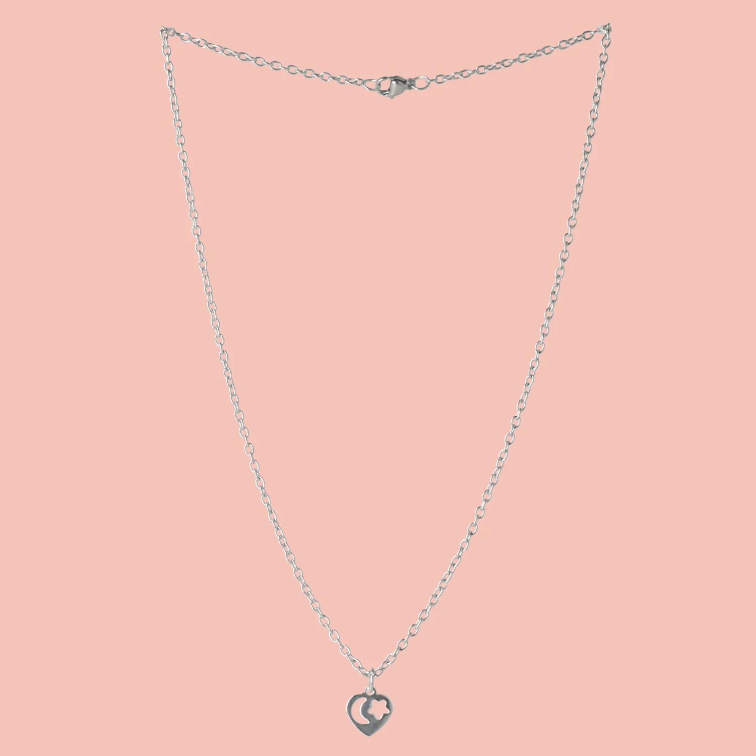 Starry Night Heart Necklace - Image 2