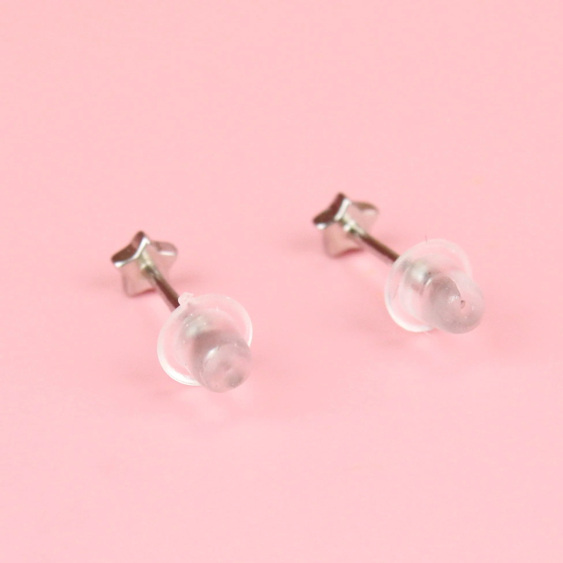 Sterling Silver Star Studs - Image 2