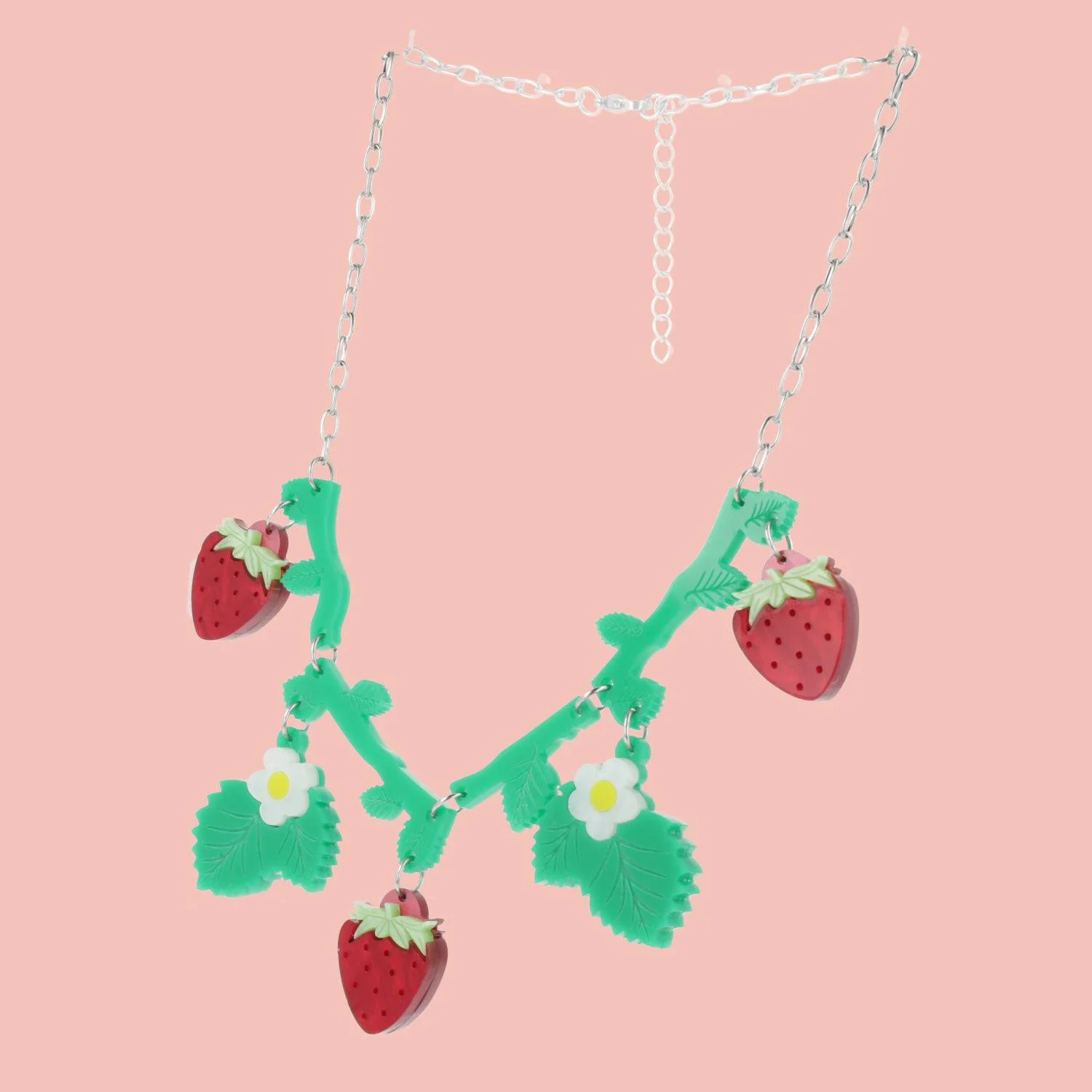Strawberries On A Summer Evening' Necklace - Image 3