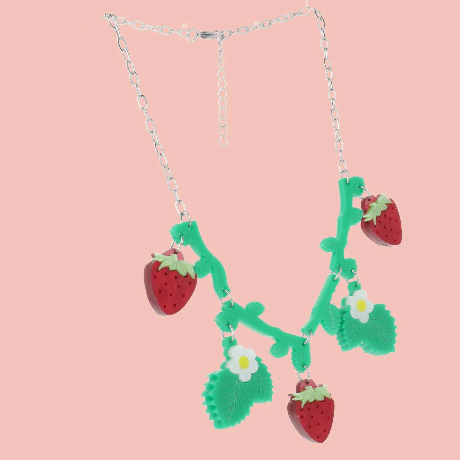 Strawberries On A Summer Evening' Necklace - Image 4