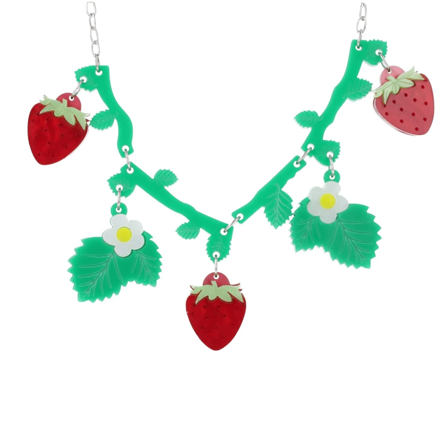 Strawberries On A Summer Evening' Necklace - Image 5
