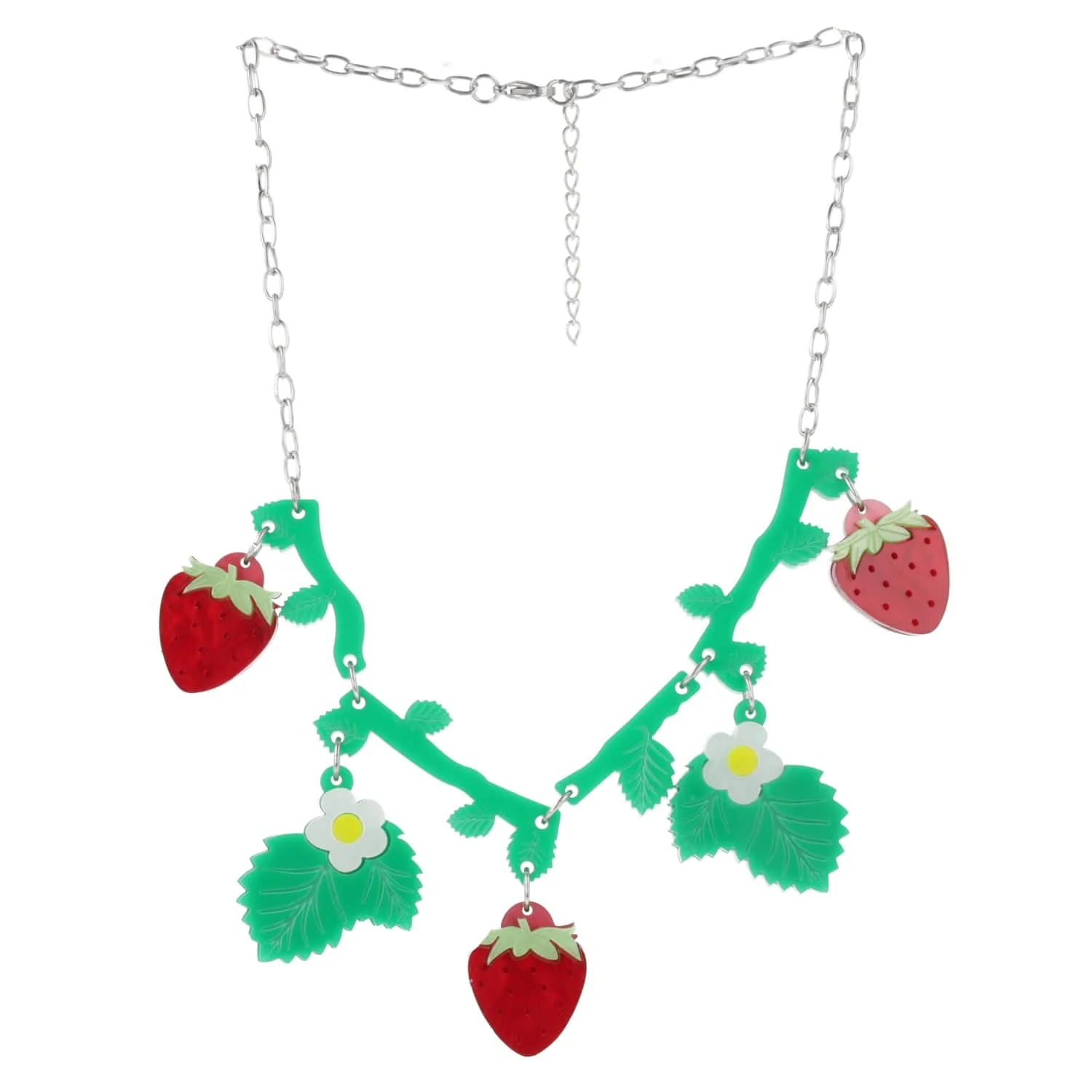 Strawberries On A Summer Evening' Necklace - Image 6