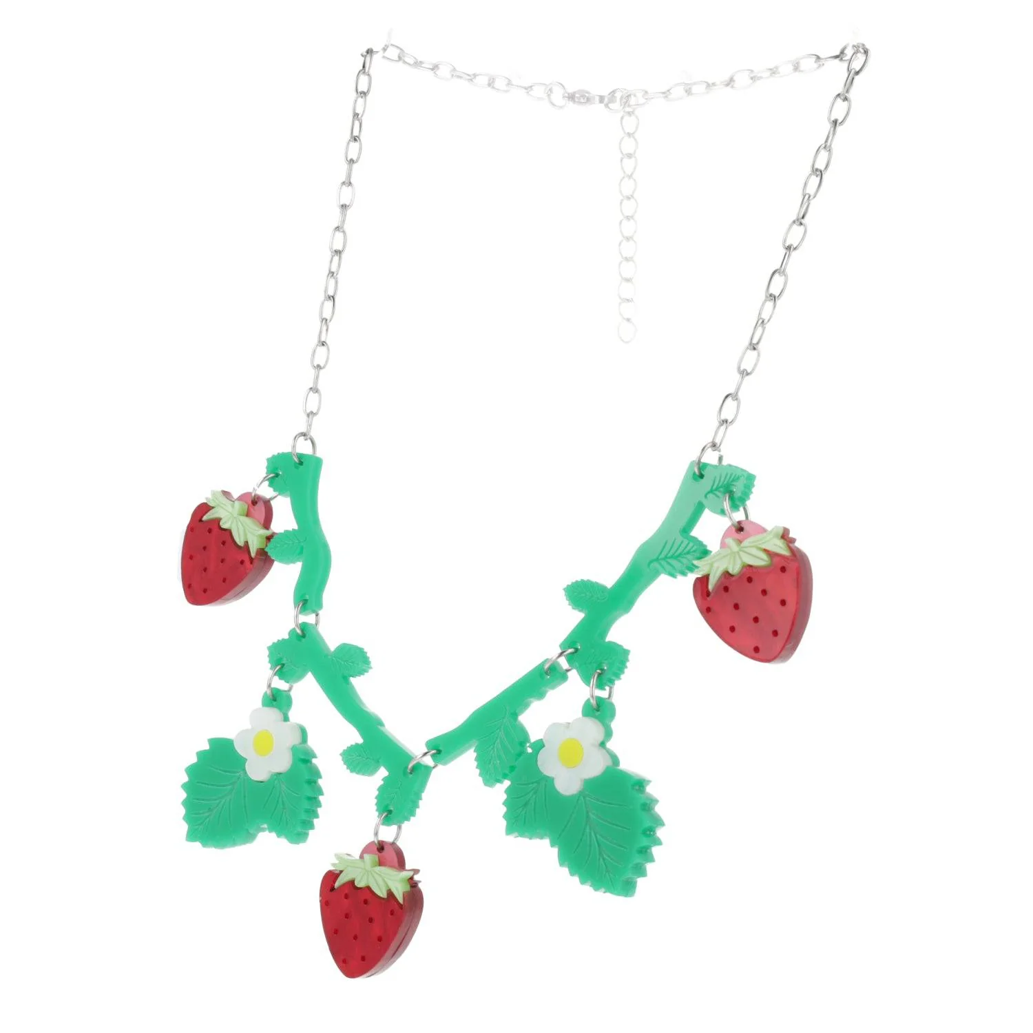 Strawberries On A Summer Evening' Necklace - Image 8