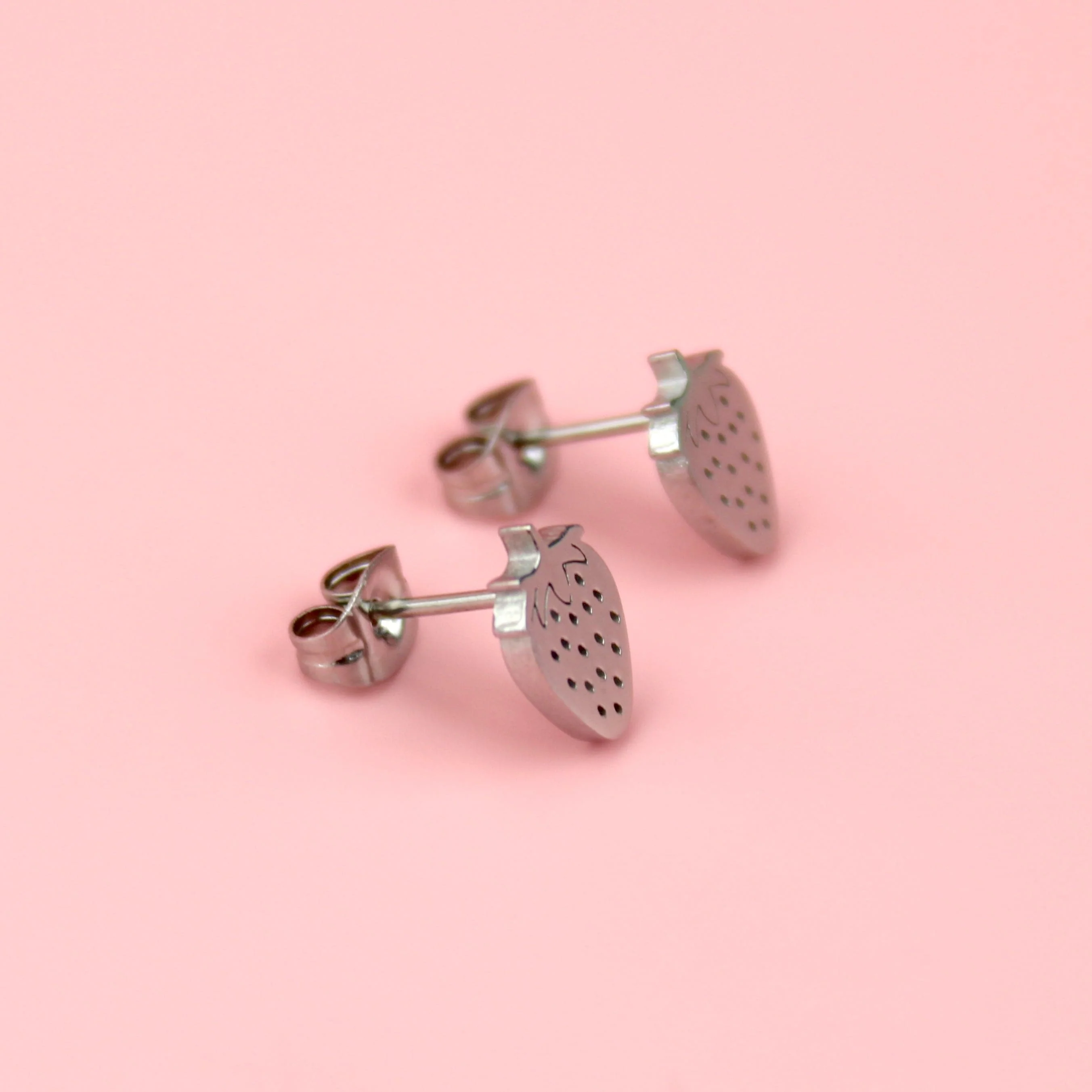 Strawberry Fields Forever Stud Earrings - Image 3
