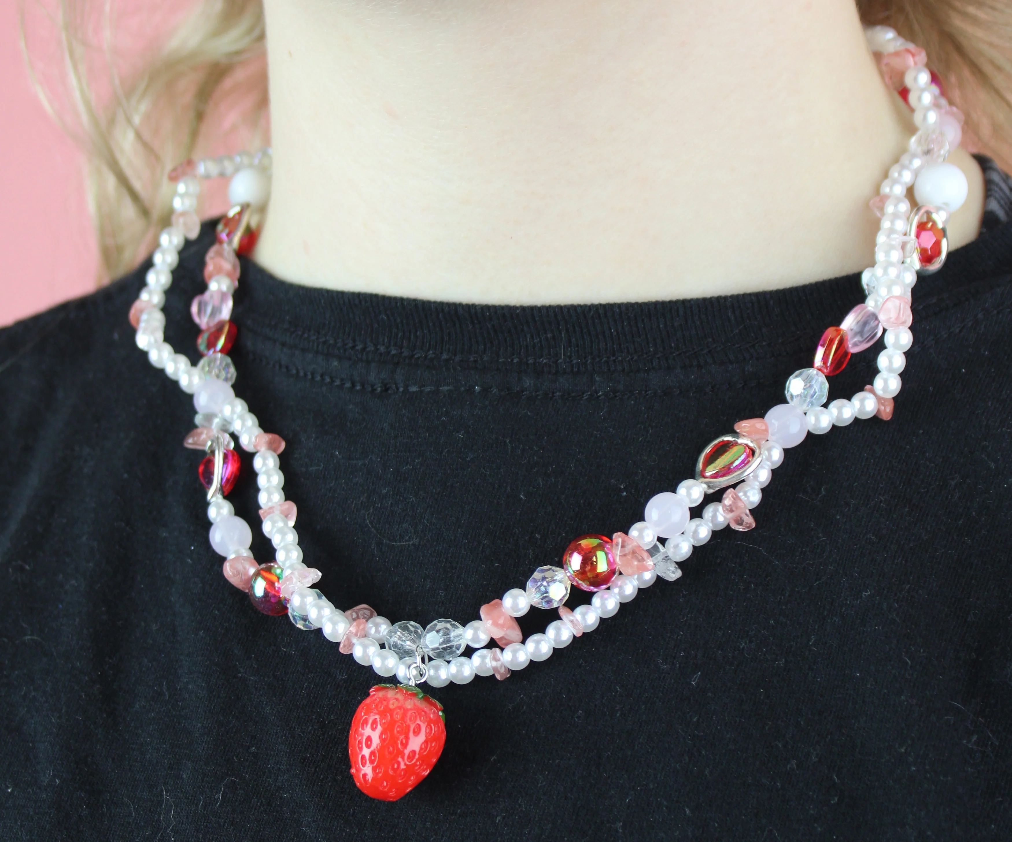 Strawberry Sweetheart Necklace - Image 2