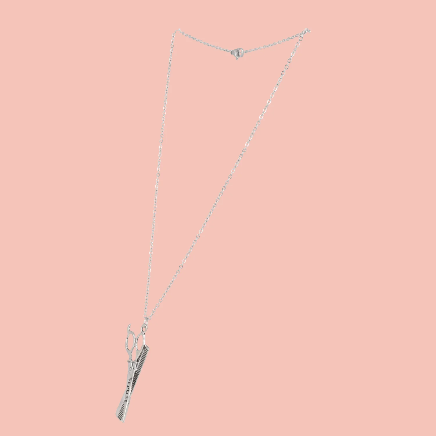 Stylist Scissor & Comb Necklace - Image 3