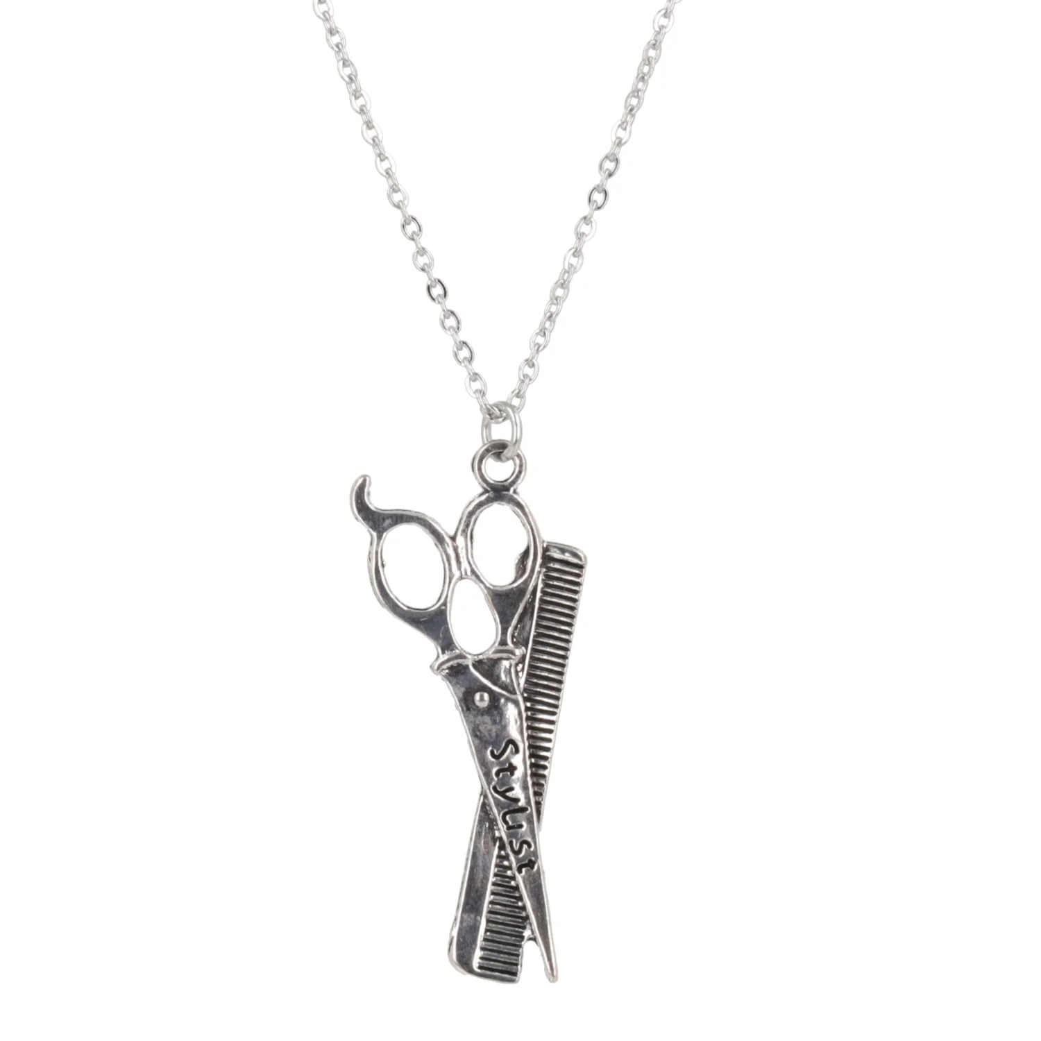 Stylist Scissor & Comb Necklace - Image 4