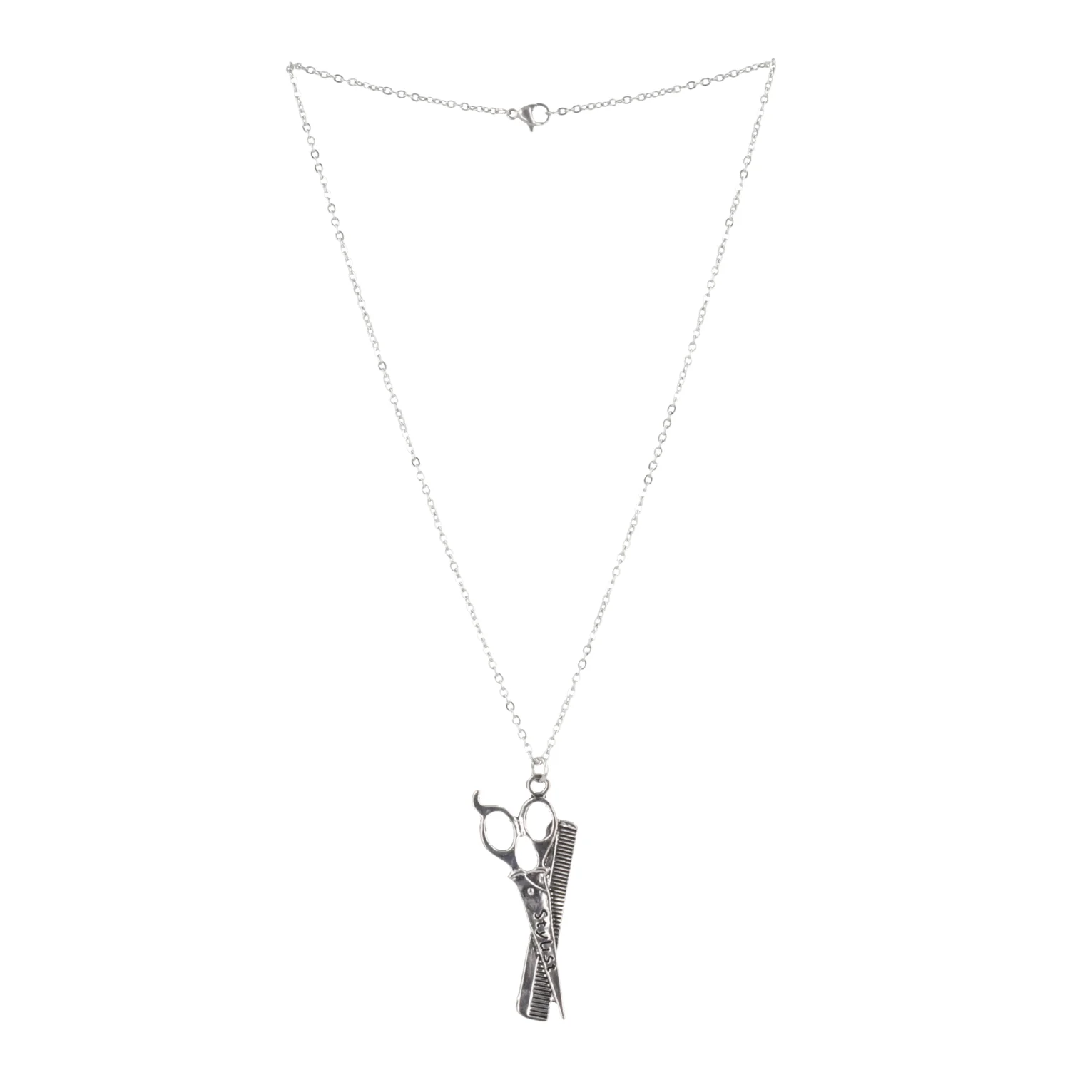 Stylist Scissor & Comb Necklace - Image 5