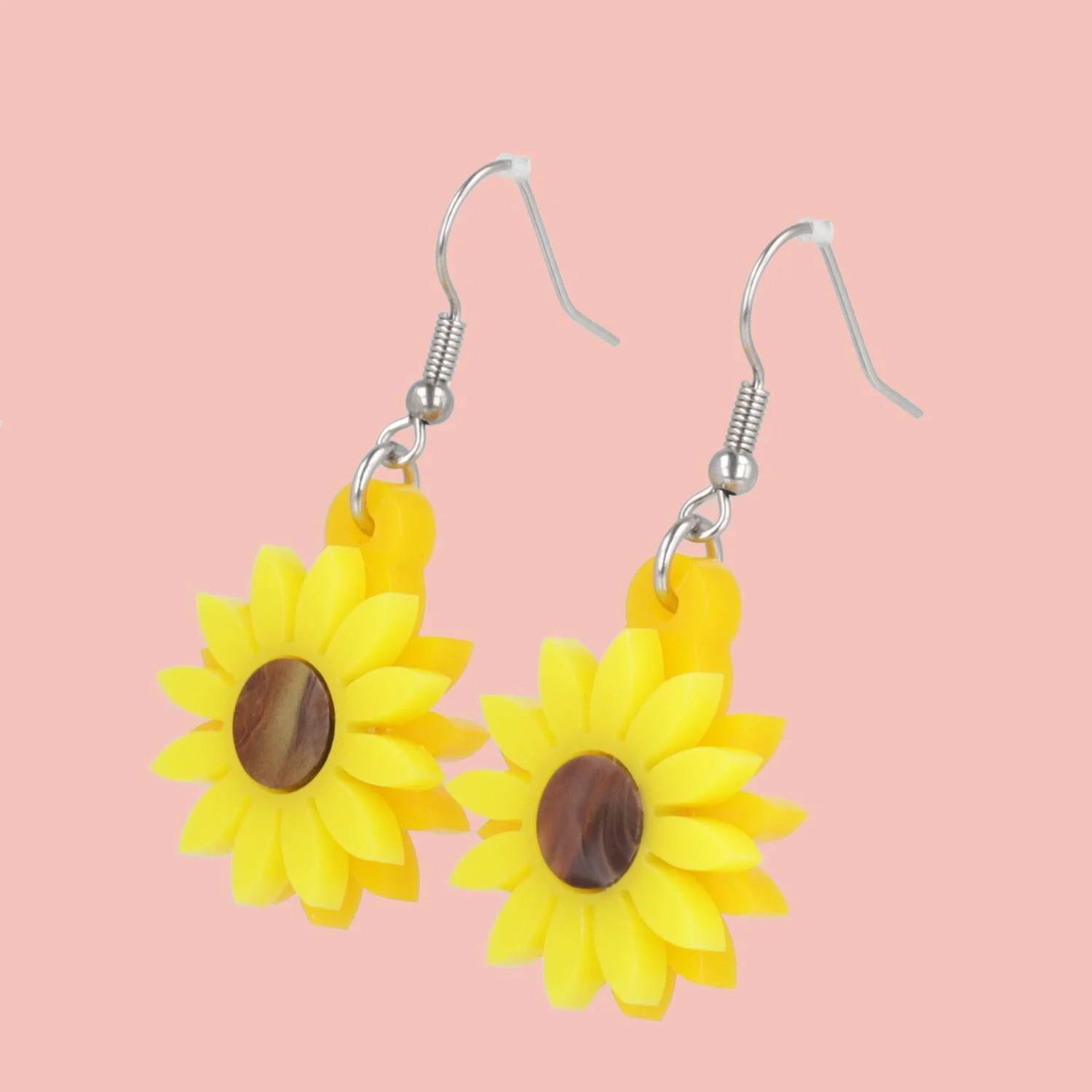 Sunflower Earrings - Image 3