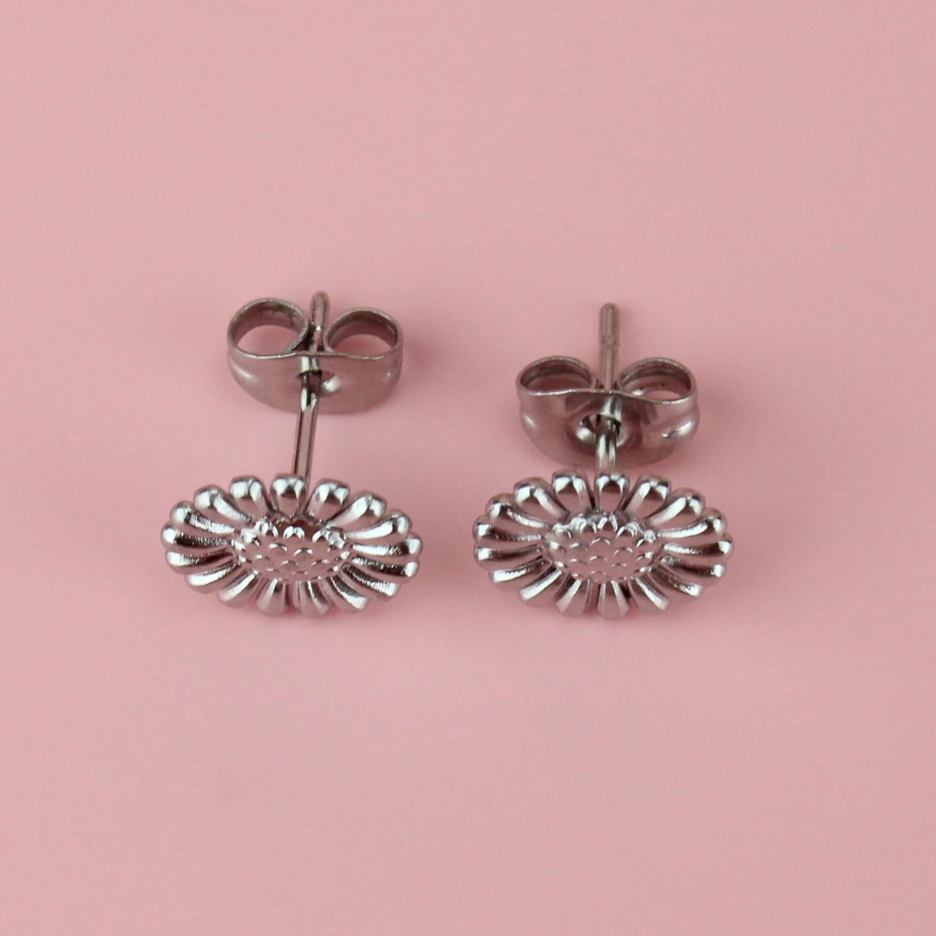 Sunflower Stud Earrings - Image 3