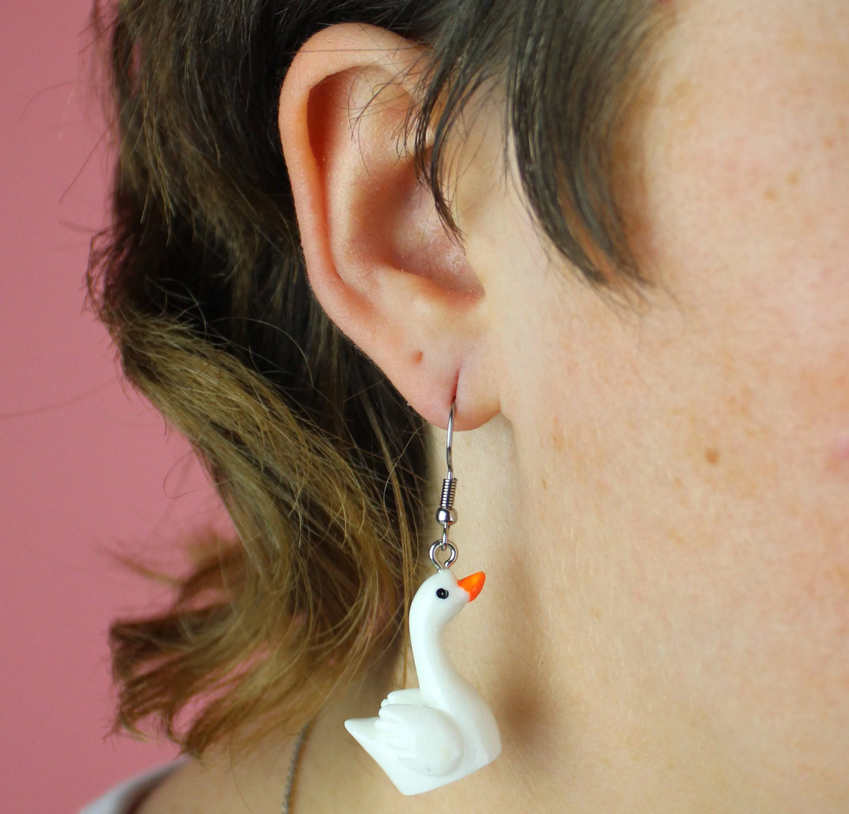 Swan-derful Earrings - Image 2