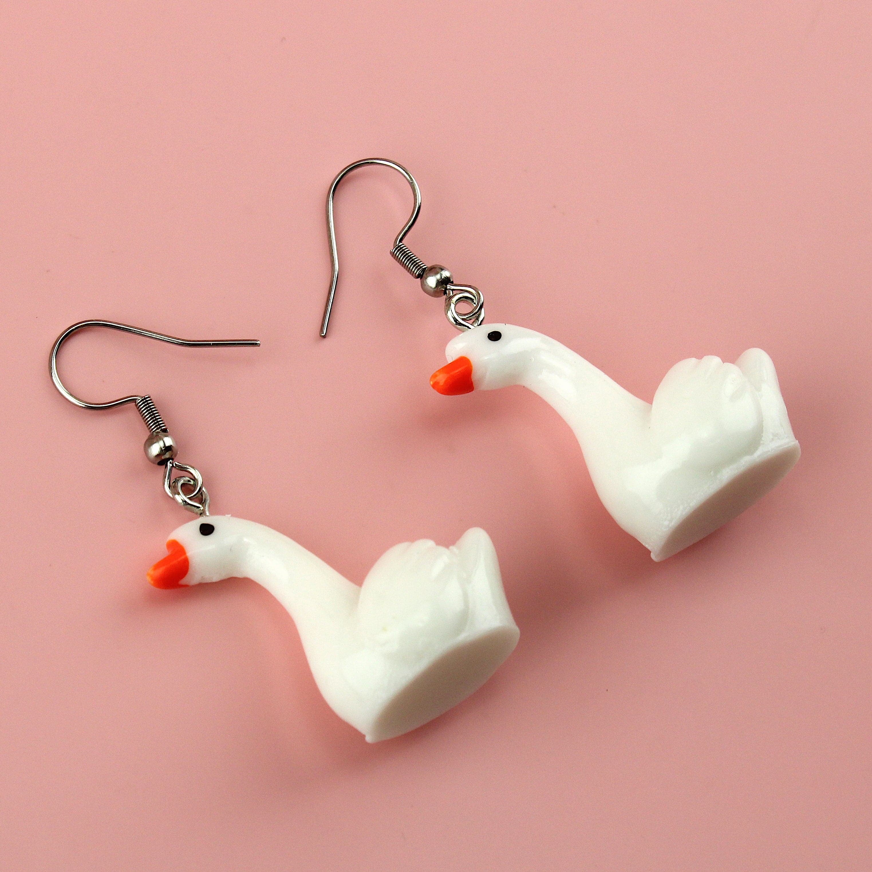 Swan-derful Earrings - Image 3