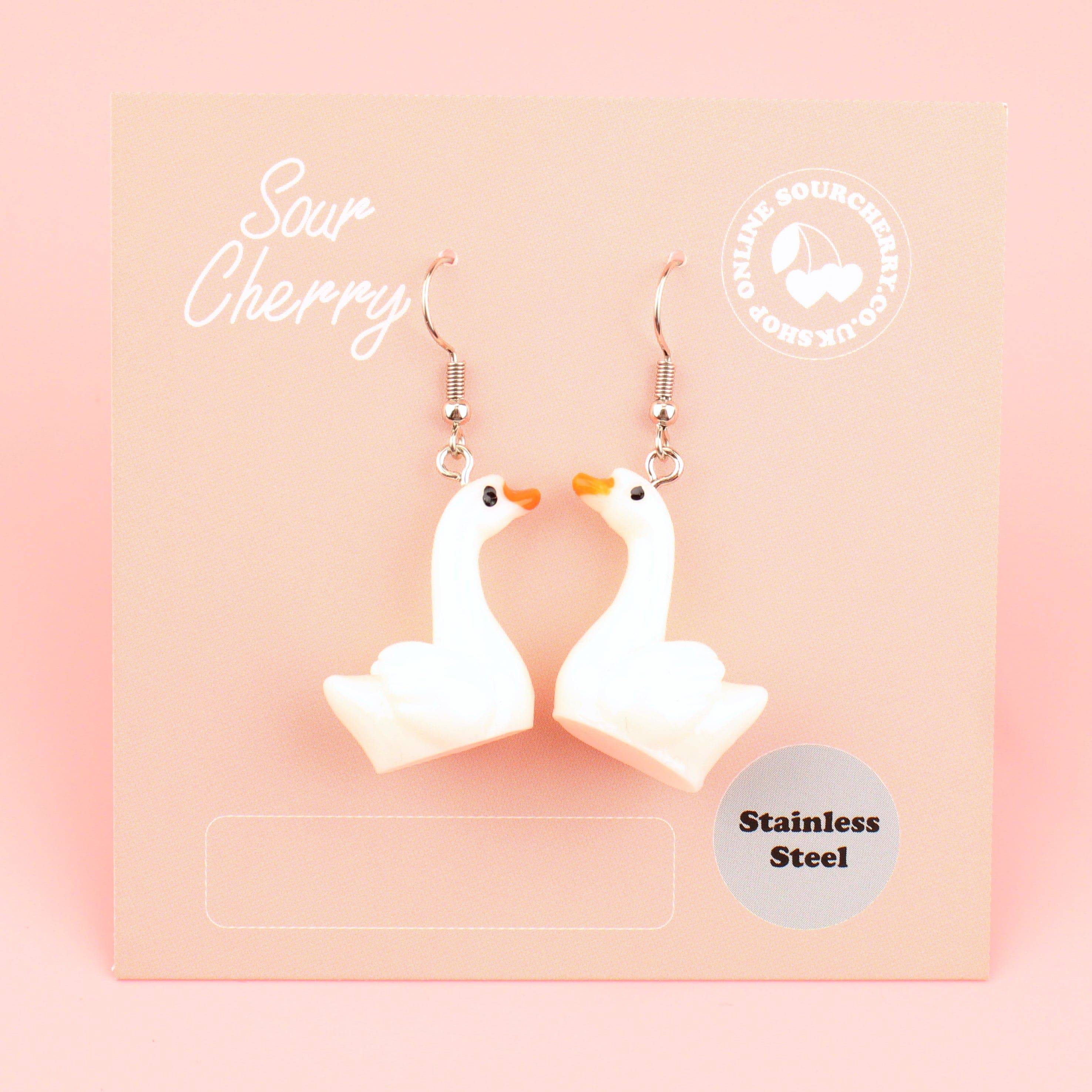 Swan-derful Earrings - Image 5