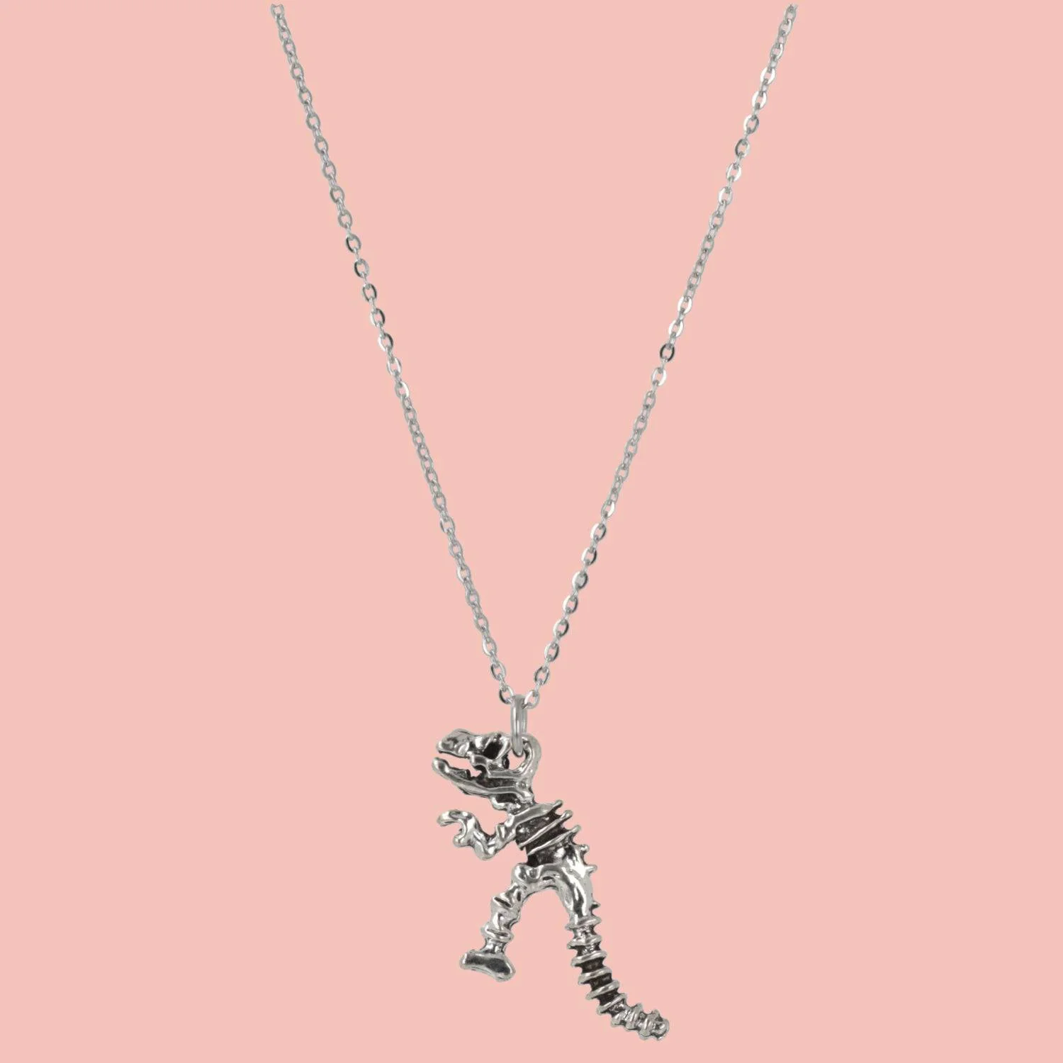 T-Rex Dinosaur Skeleton Necklace - Image 3