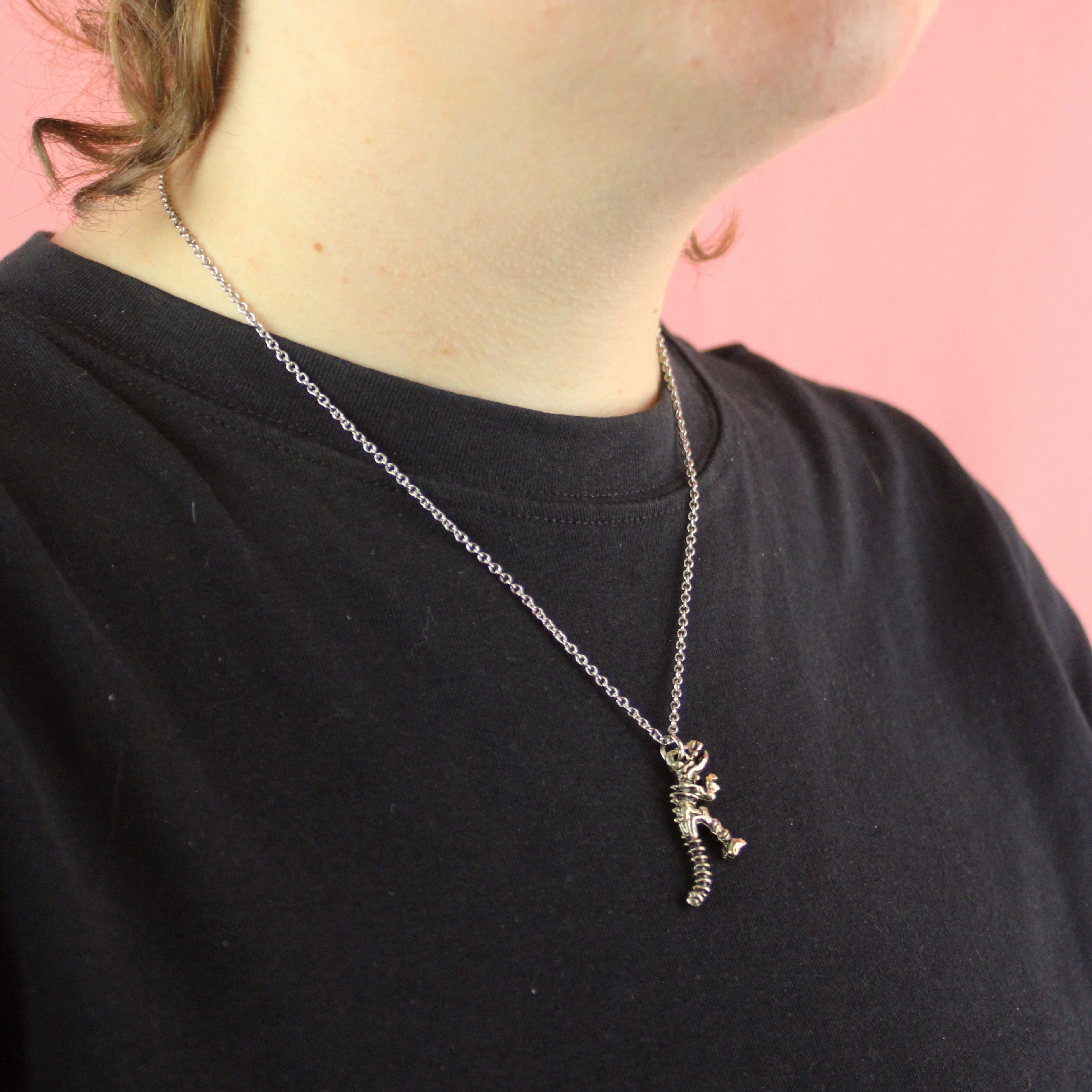 T-Rex Dinosaur Skeleton Necklace - Image 6
