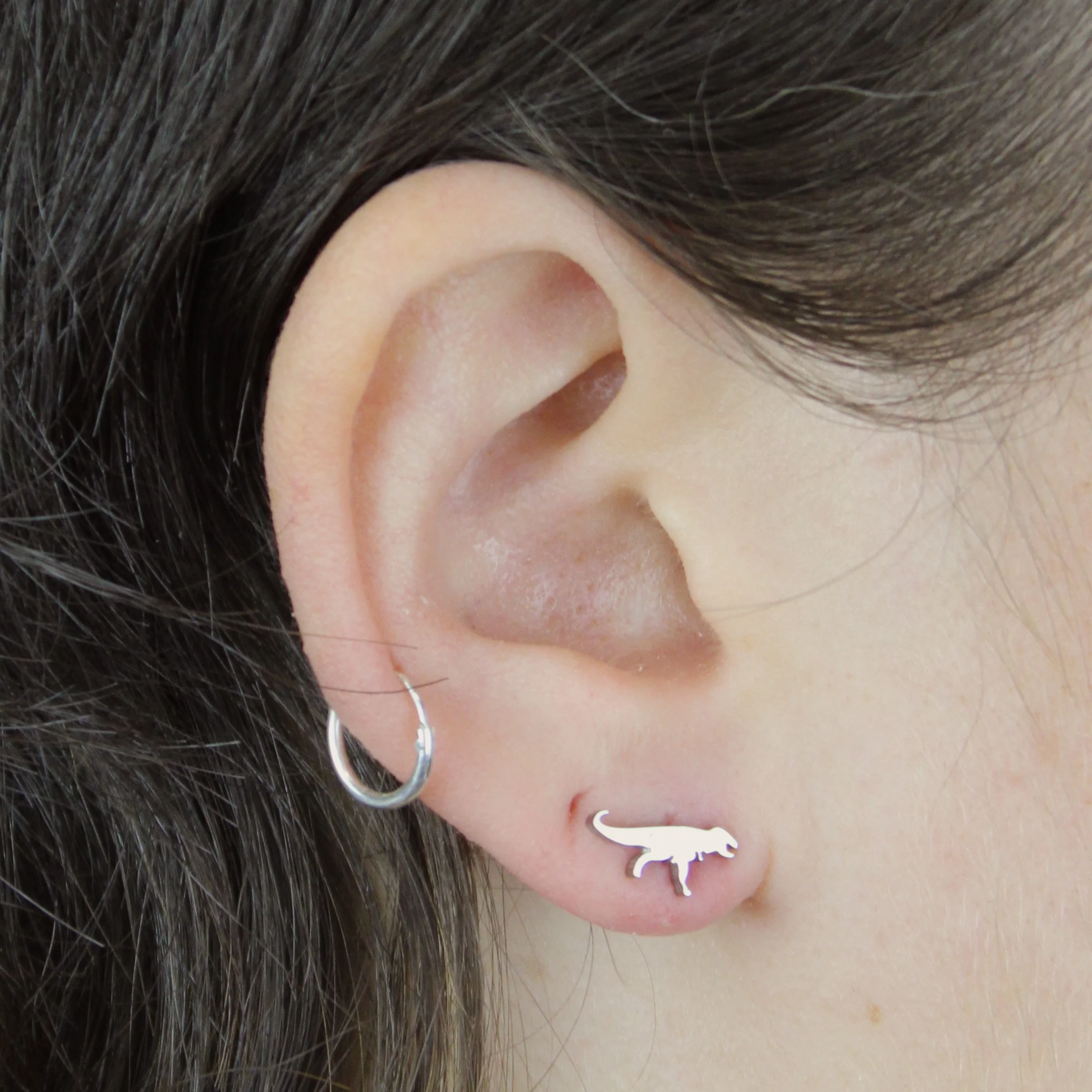 T-Rex Stud Earrings - Image 2