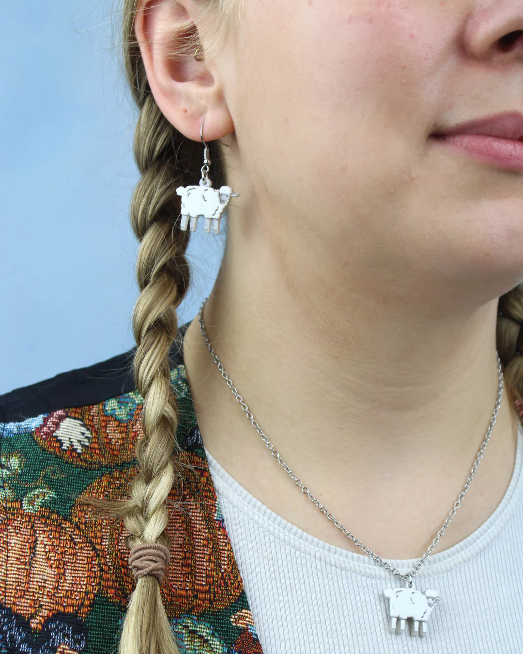 That's What Sheep Said Earrings - Image 4